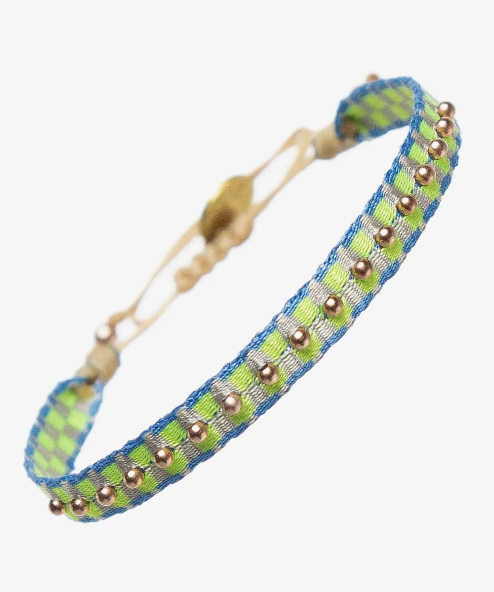 Bracelet Fontana Blue/Lime