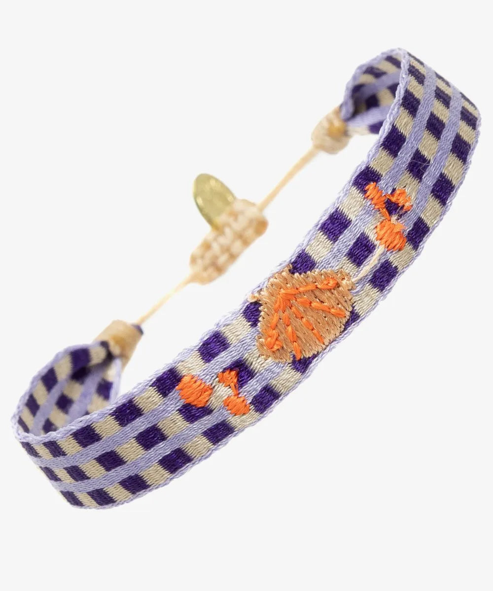 Embroidered Bracelet Sea 015