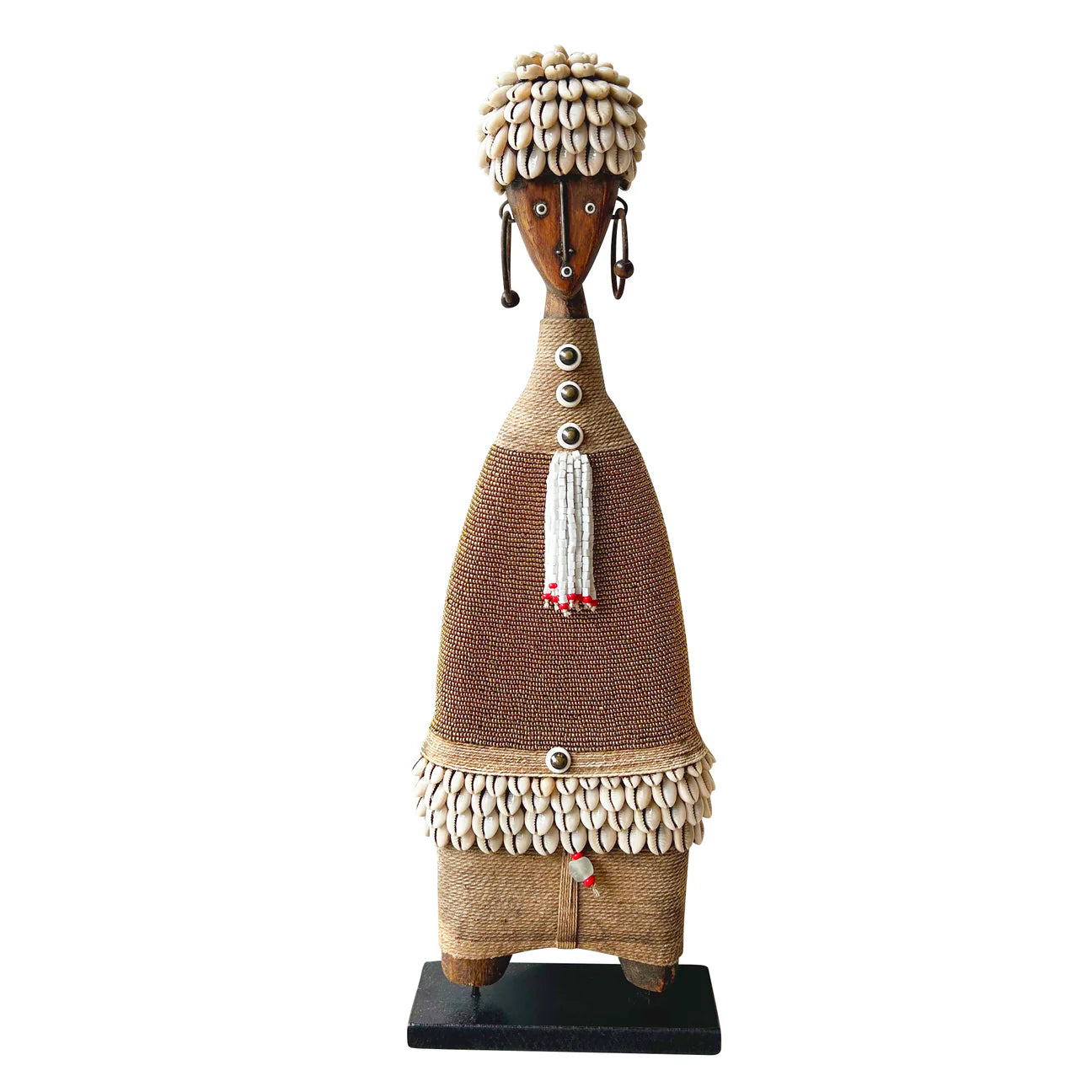 Ndamji Doll Bibi 50cm Silver, Gold, Black