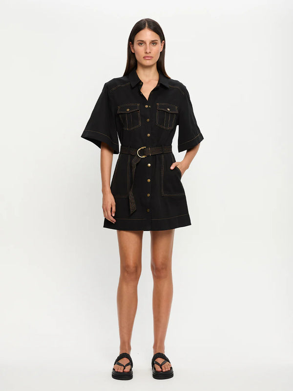 Gianna Dress Black - Kivari