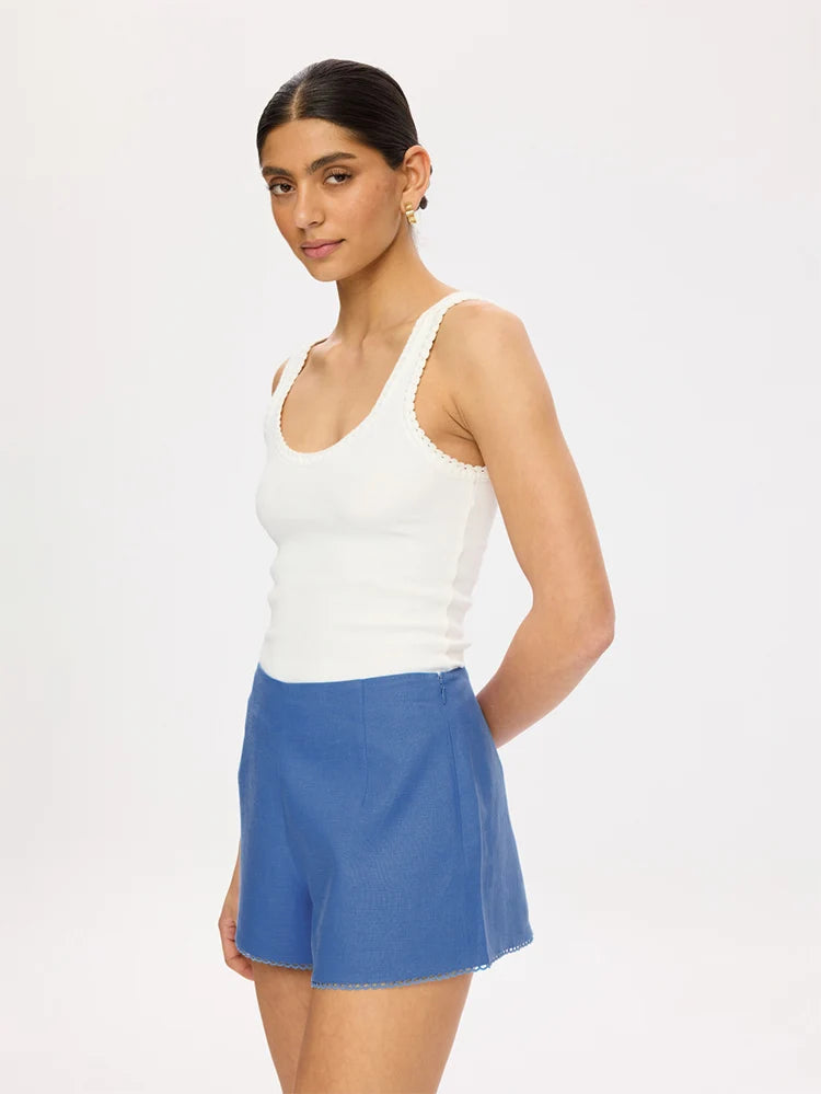 Tara Shorts Cobalt