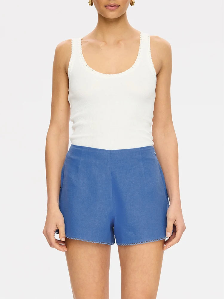 Tara Shorts Cobalt