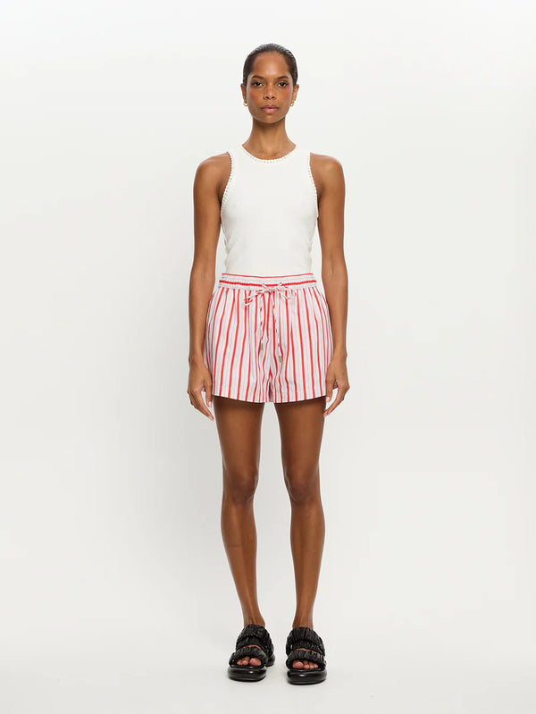 Maddie Short Red Stripe - Kivari