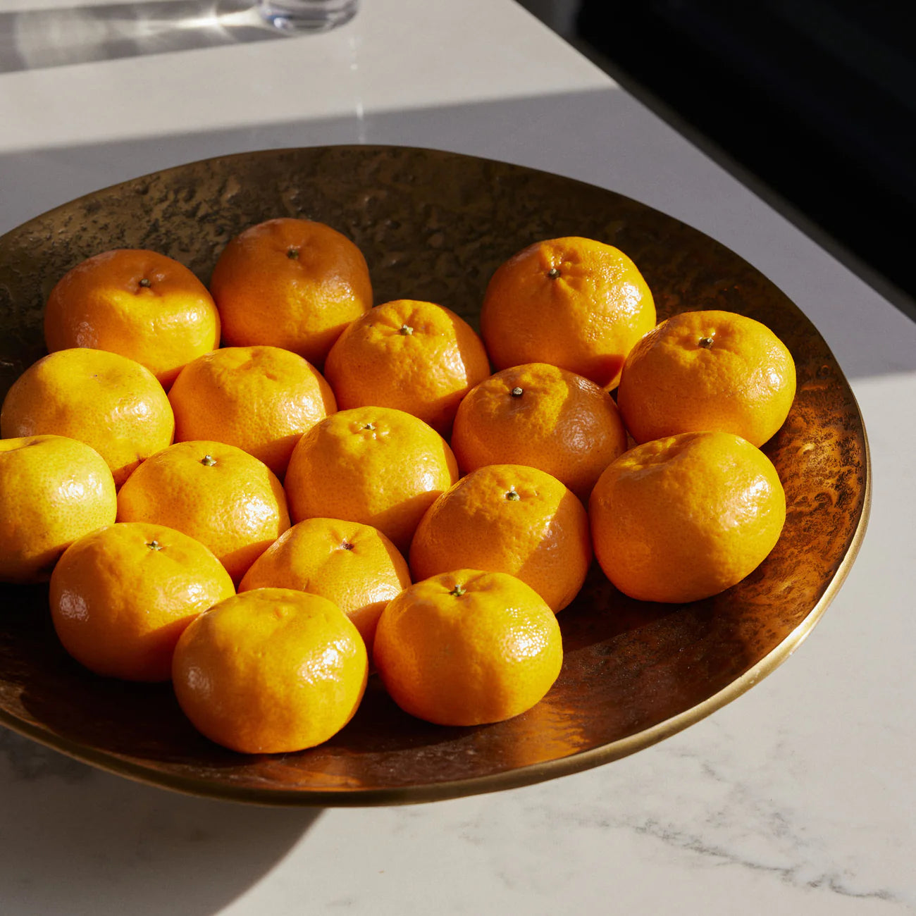Mondo Platter Antique Gold