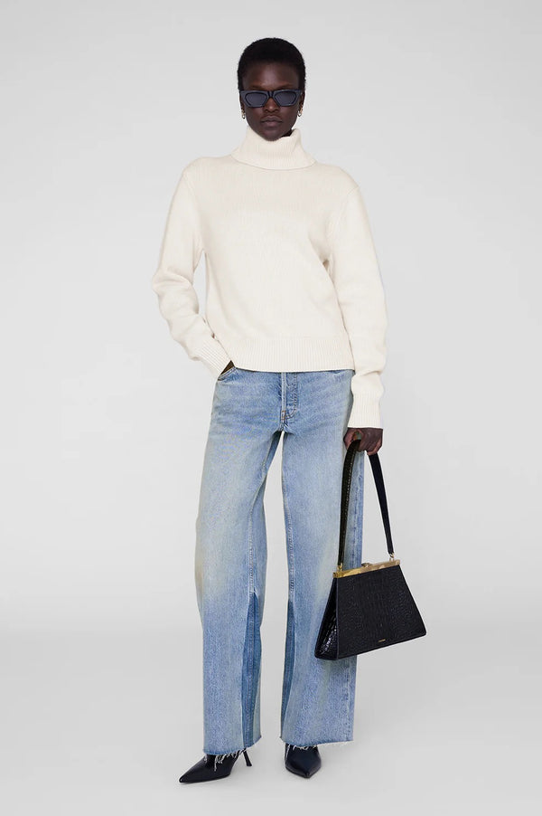 Idra Sweater Ivory - Anine Bing