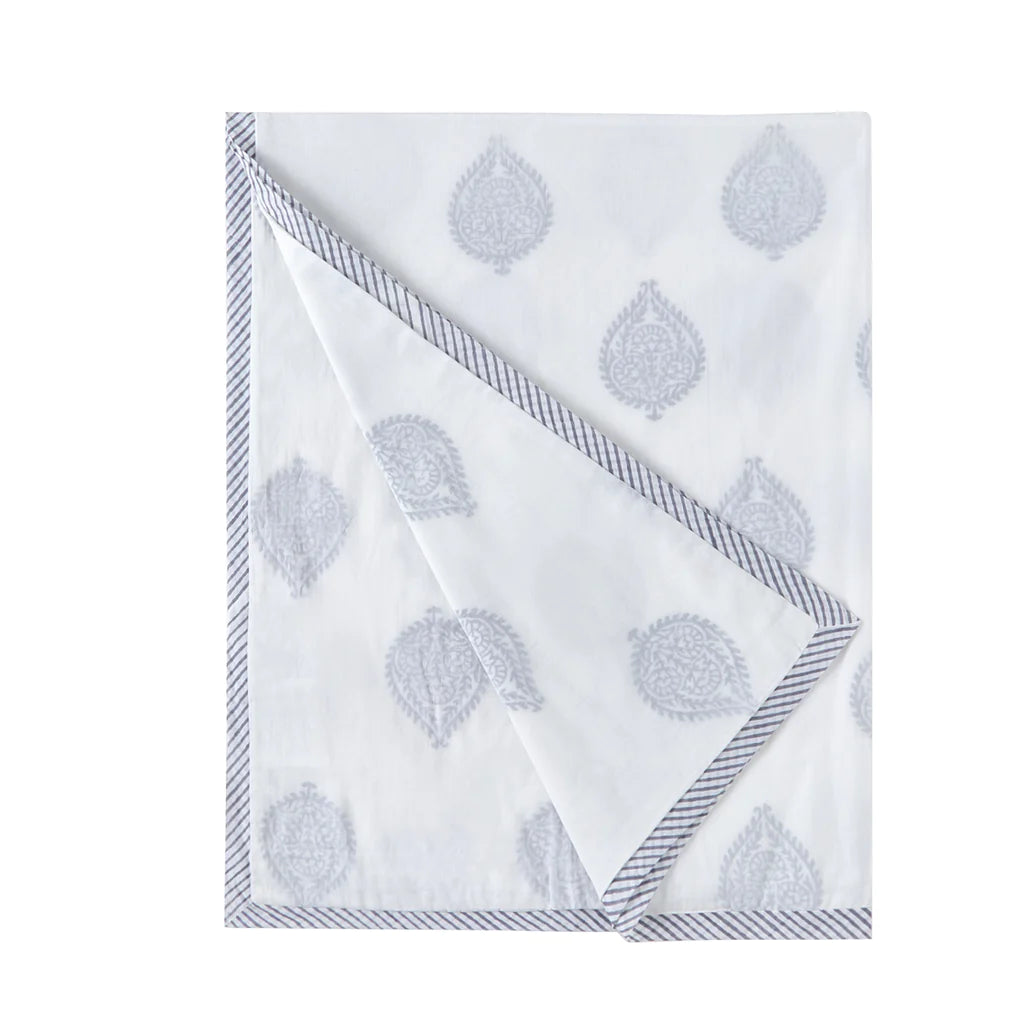 Fort Blue Cotton Dohar - Malabar Baby