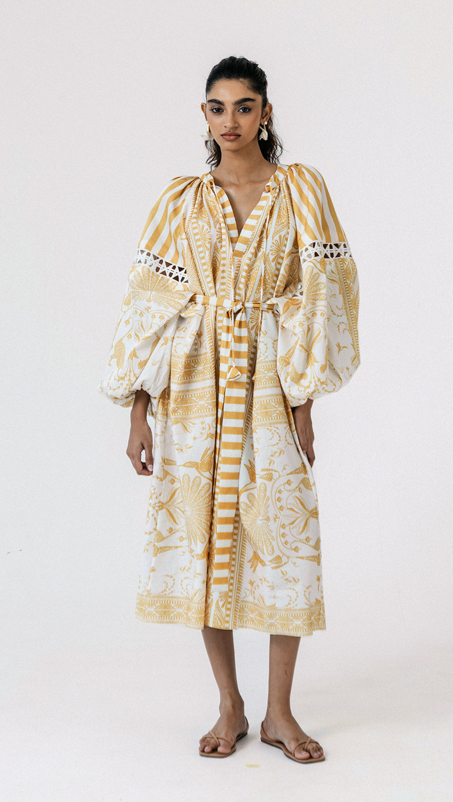 Barbet Dress Serendib Yellow - Lois London