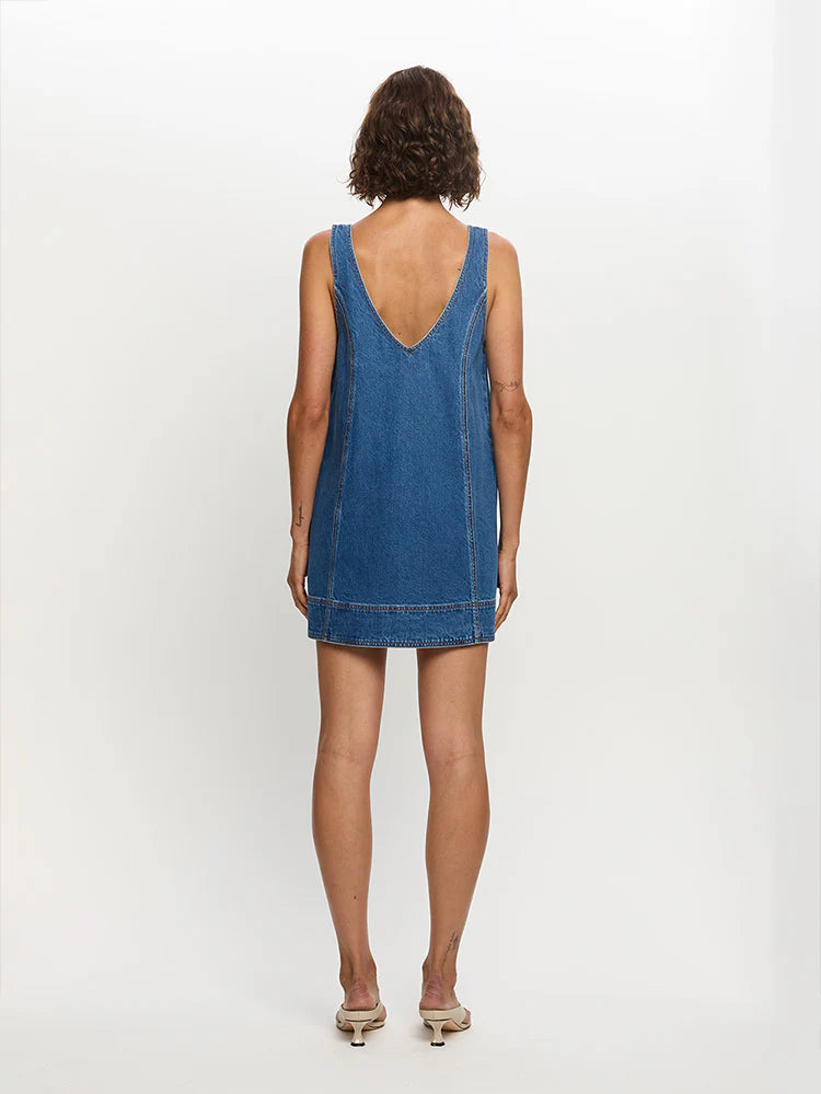 Ilaria Denim Mini Dress Indigo