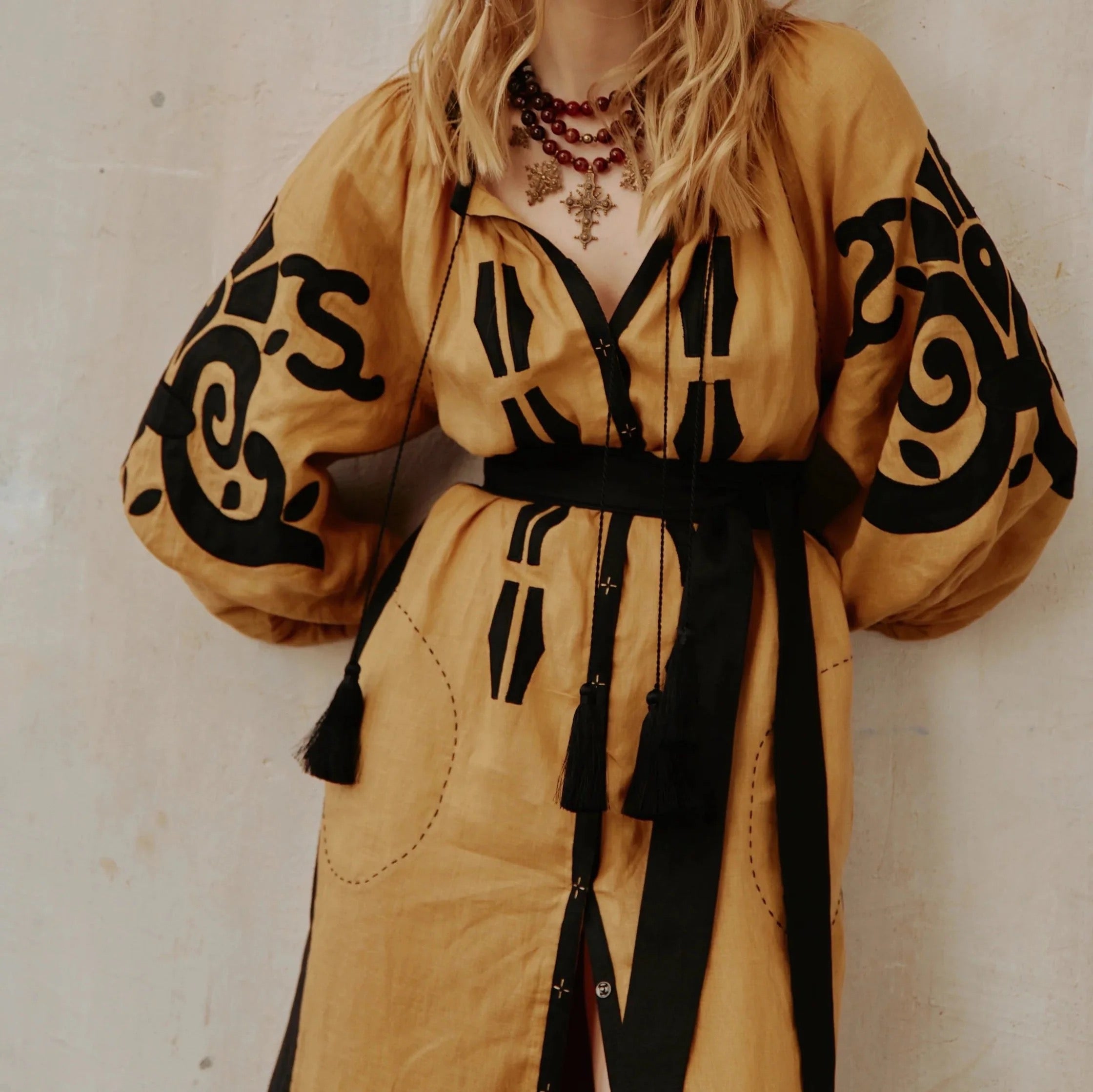 Odara Embroidered Dress - Bravo Collection
