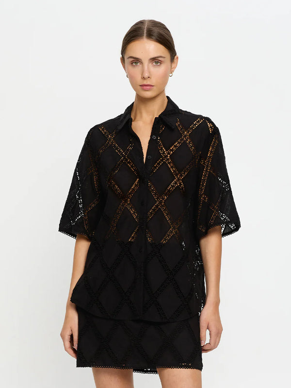 Izzy Shirt Black - Kivari