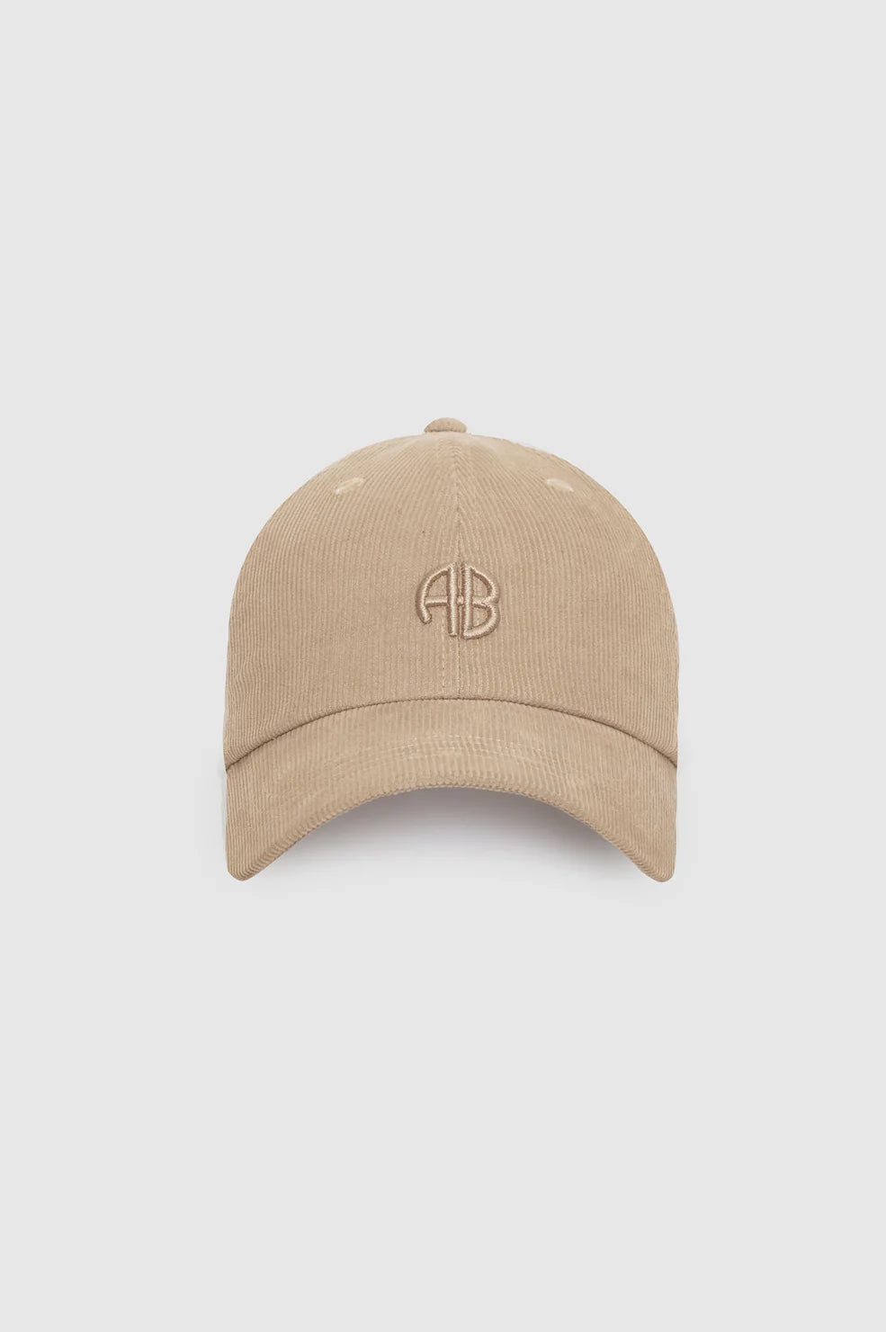 Jeremy Baseball Cap Ab Corduroy - Beige