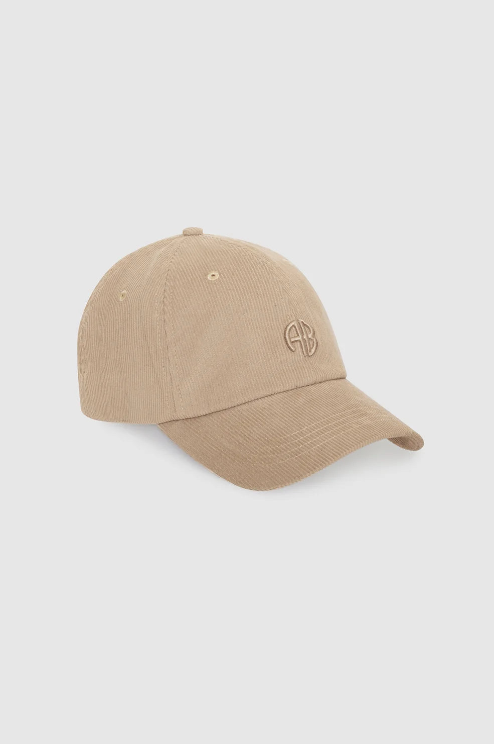 Jeremy Baseball Cap Ab Corduroy - Beige