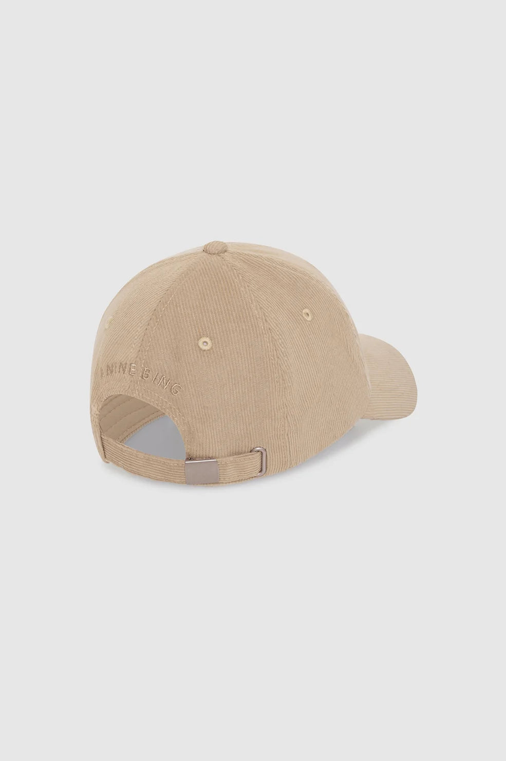 Jeremy Baseball Cap Ab Corduroy - Beige