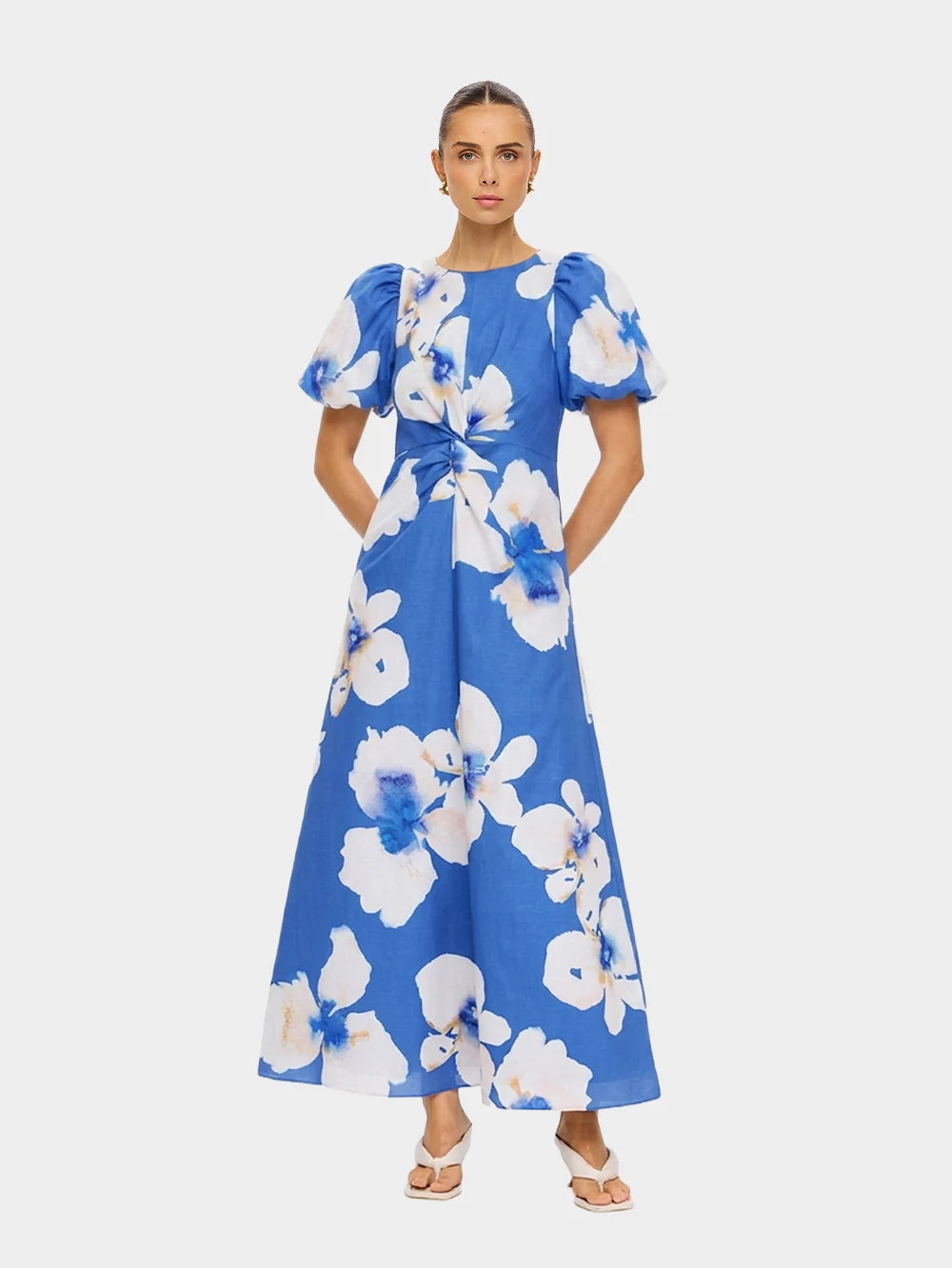 Rowena Maxi Dress Blue