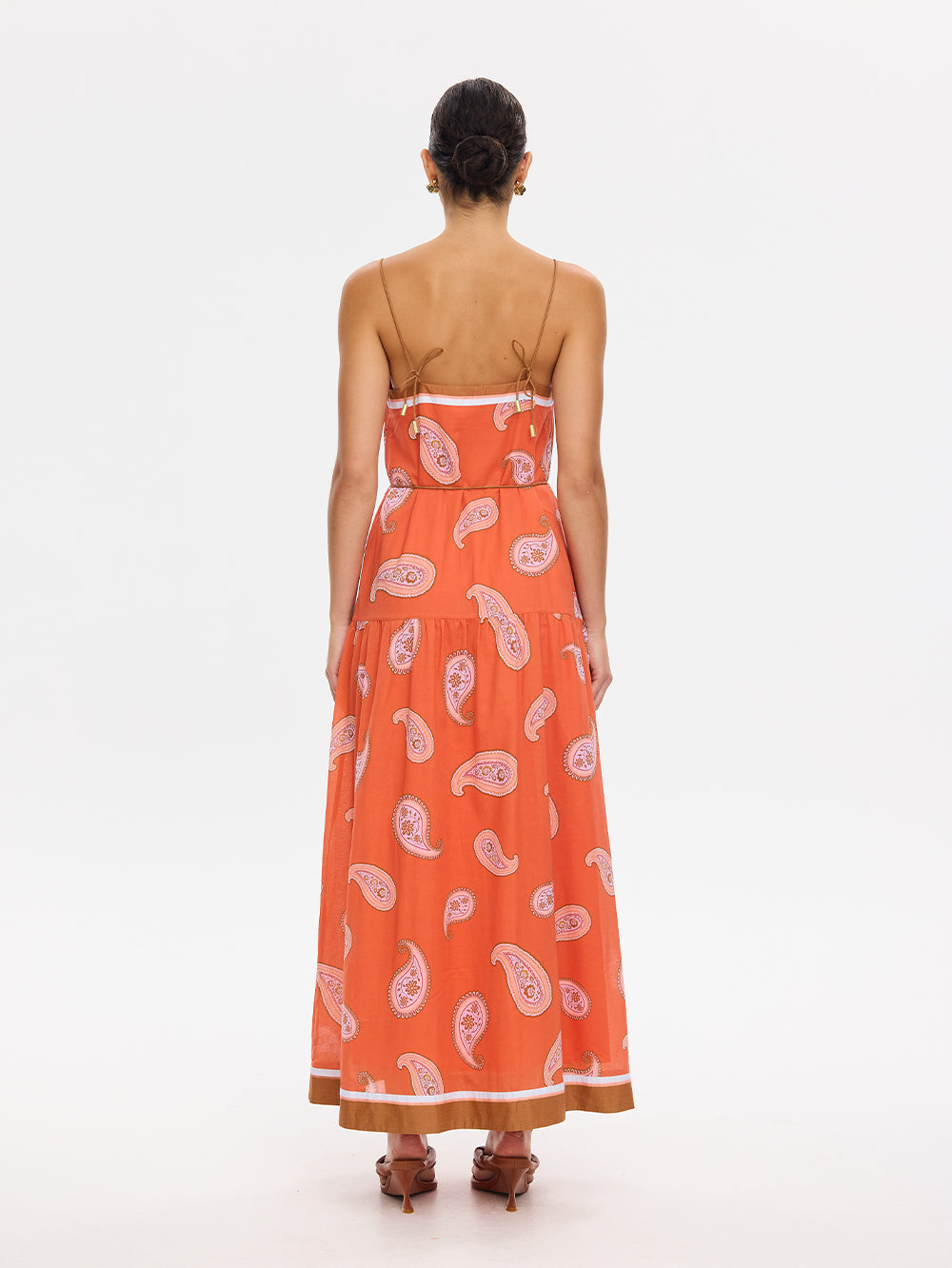 Ezra Maxi Dress Coral