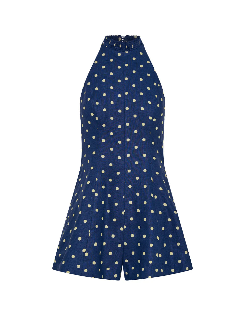 Lily Playsuit Navy Yellow