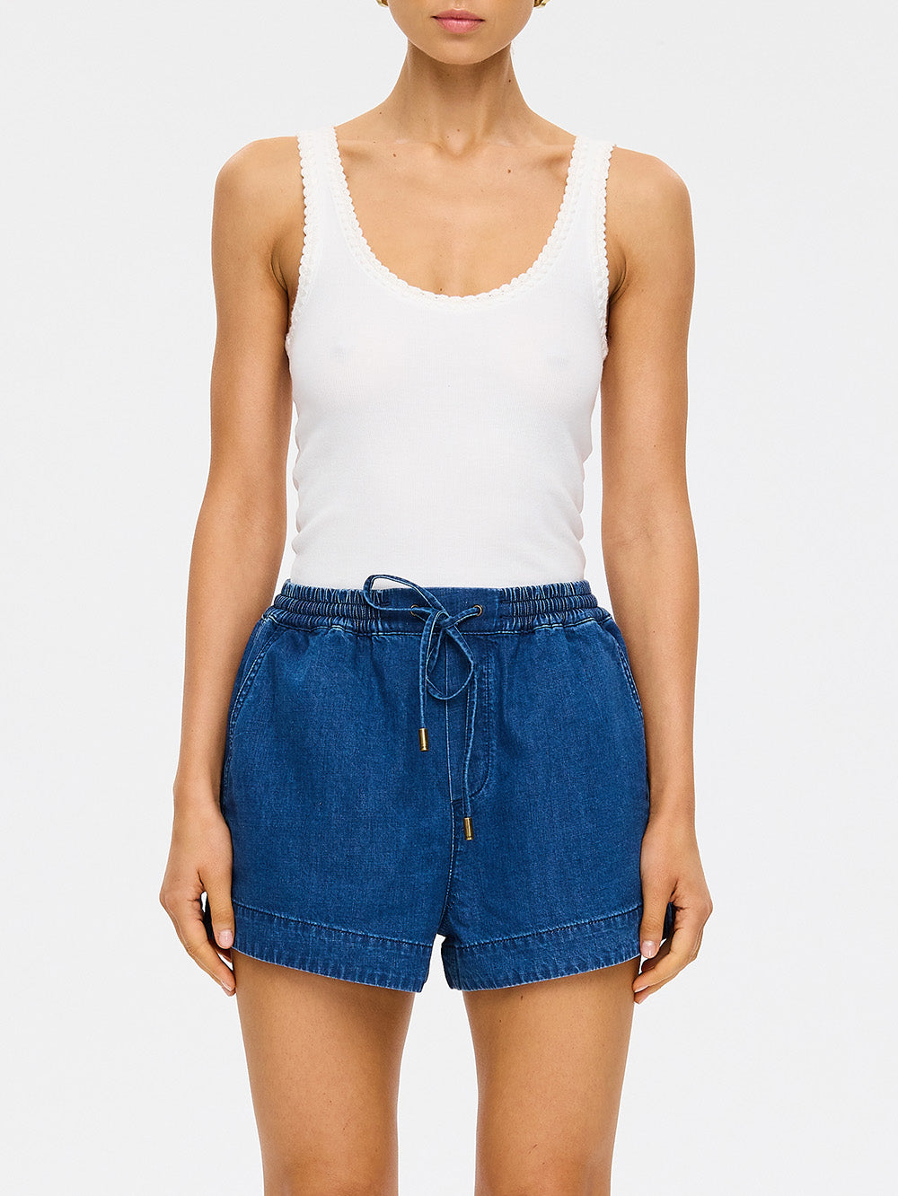 Vaila Denim Short Coast Blue