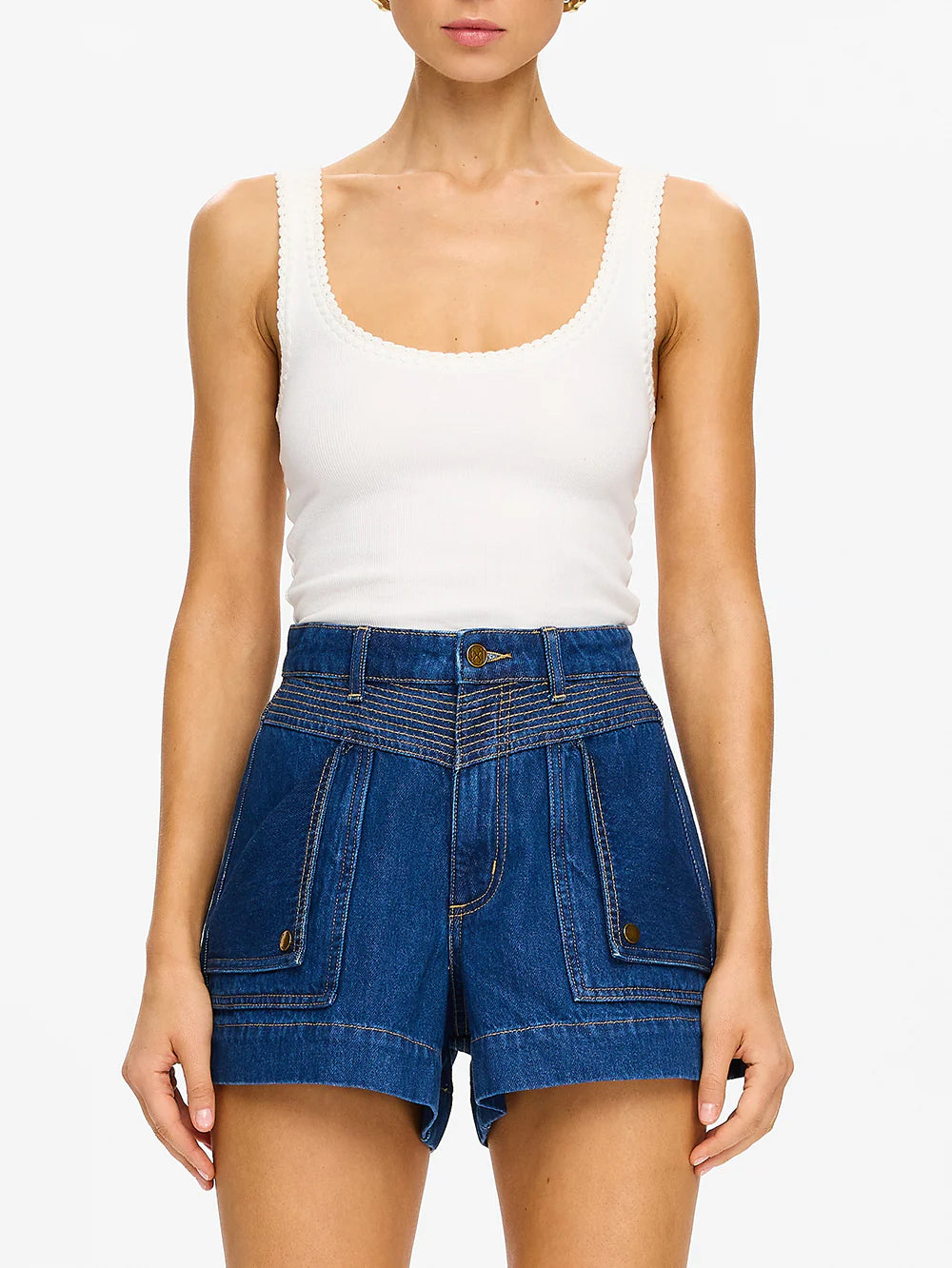 Celene Denim Short Indigo