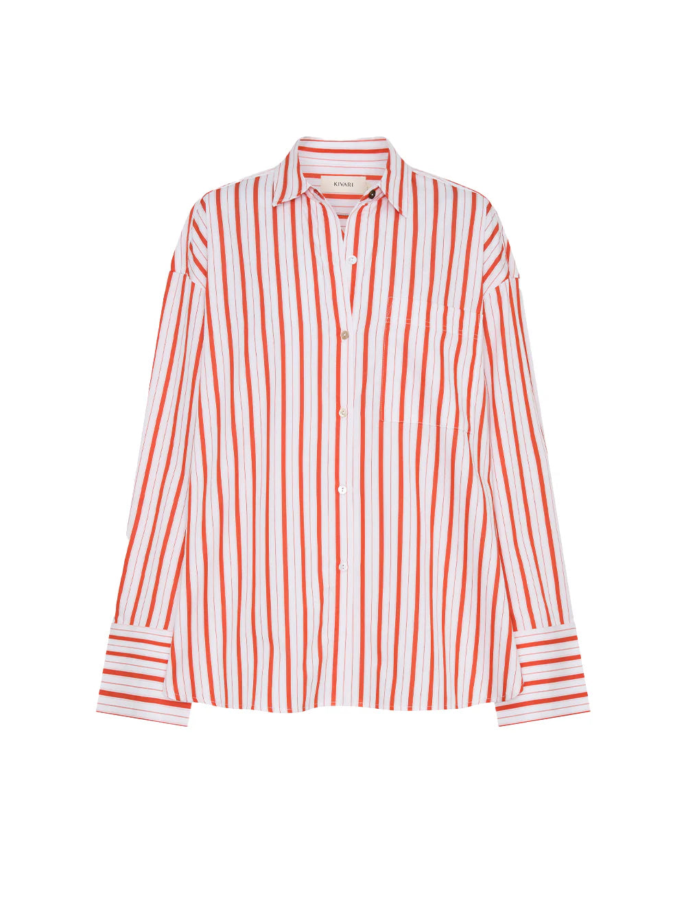 Maddie Shirt Red Stripe