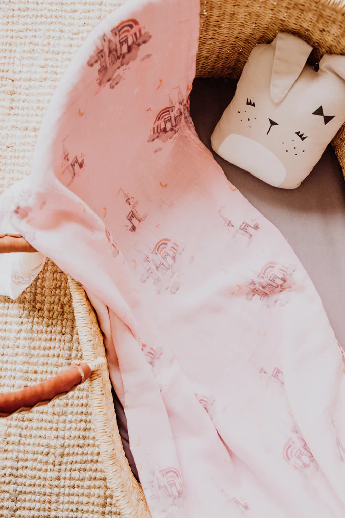 Organic Swaddle Castles - Malabar Baby