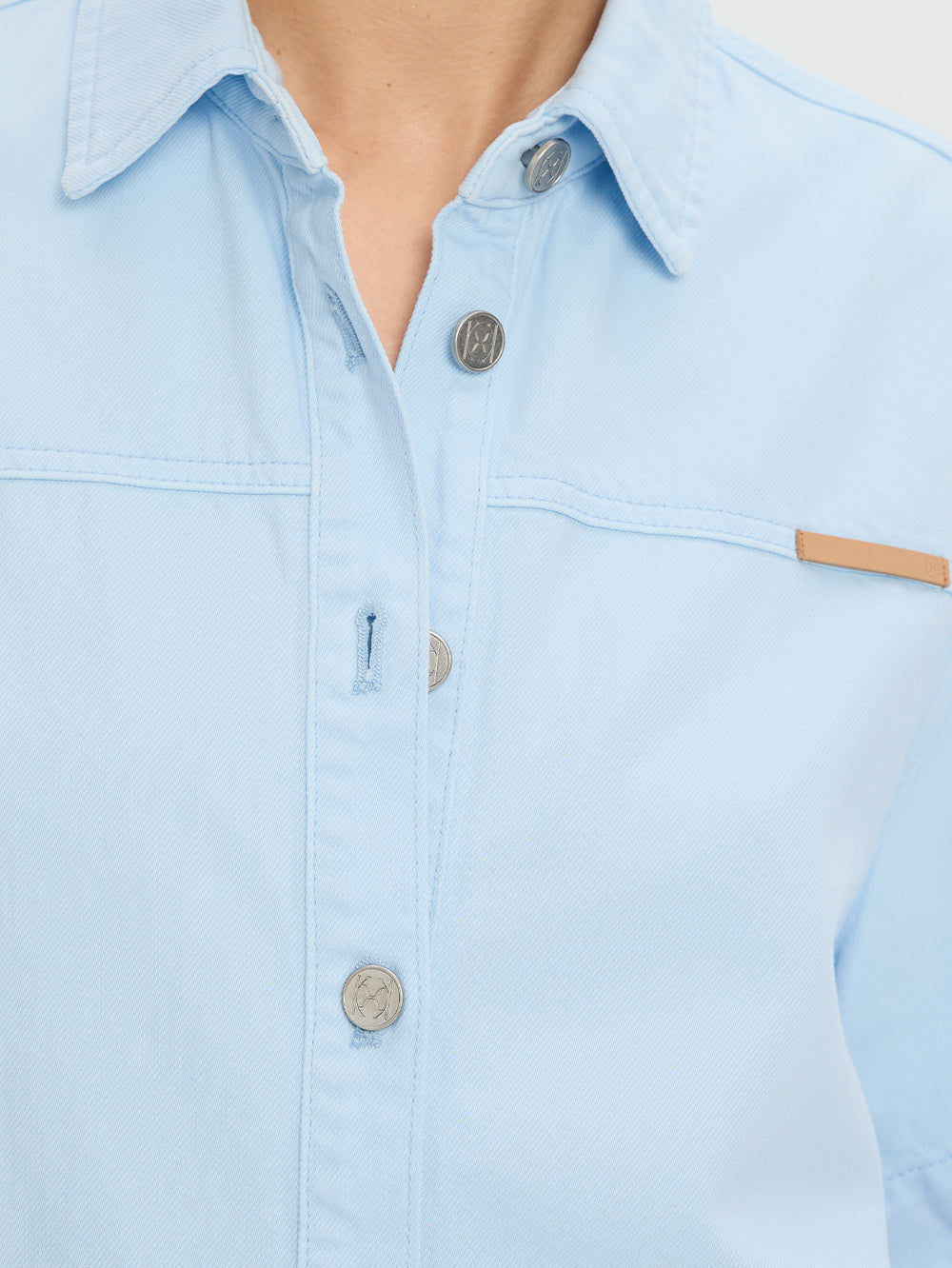 Marla Denim Shirt Sky