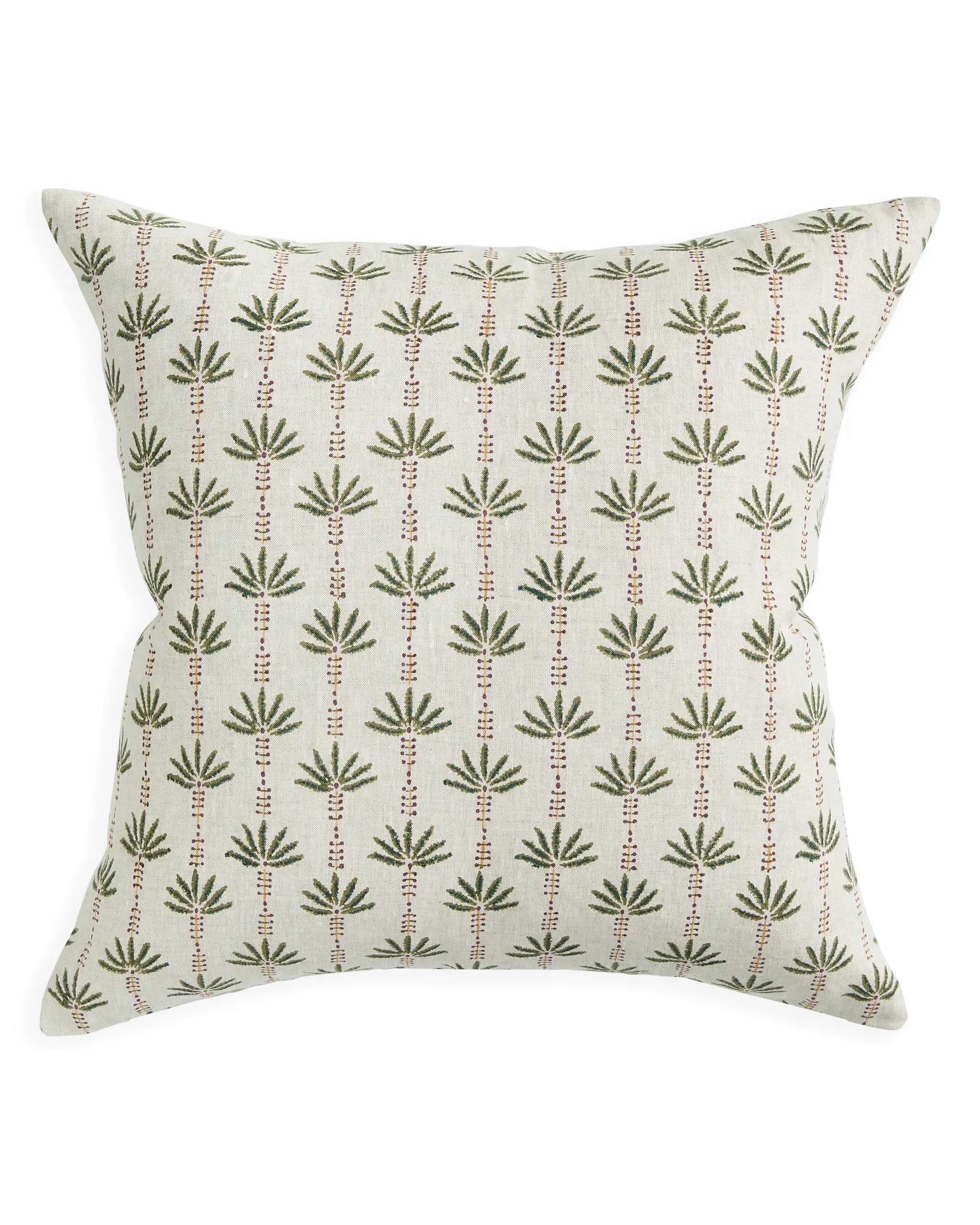 Marseille Mulberry Linen Cushion 50x50cm