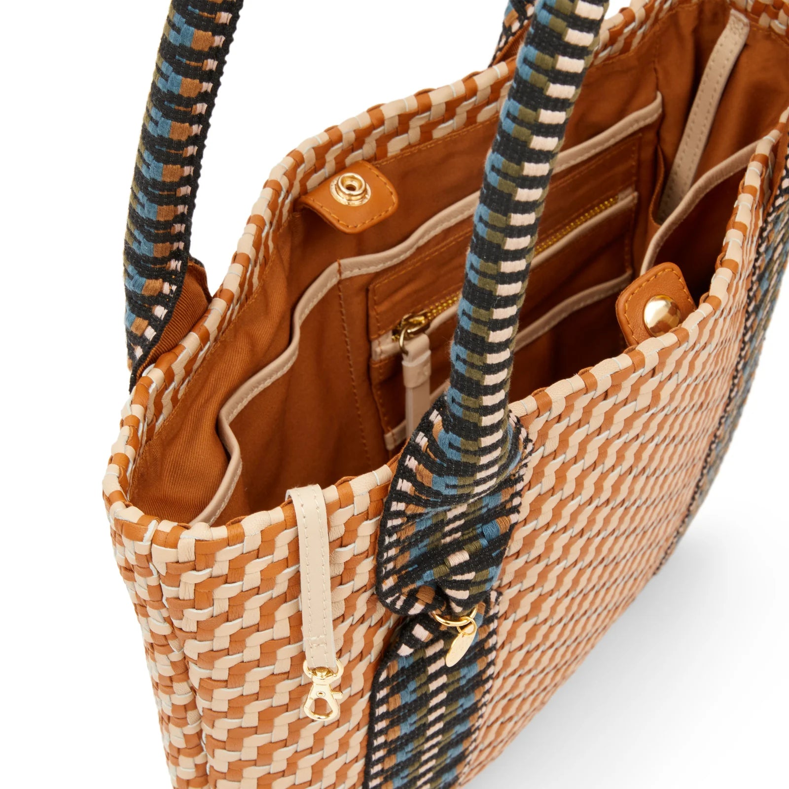 Misool Small Leather Tote Bag Cafe Creme