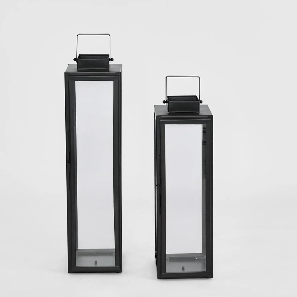 Classic Outdoor Lantern -  Black