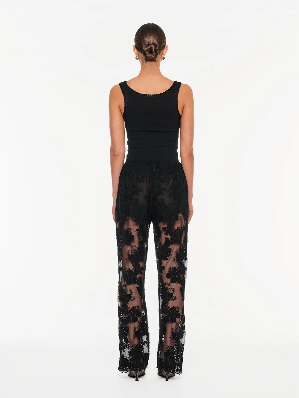 Jaxon Lace Pant Black
