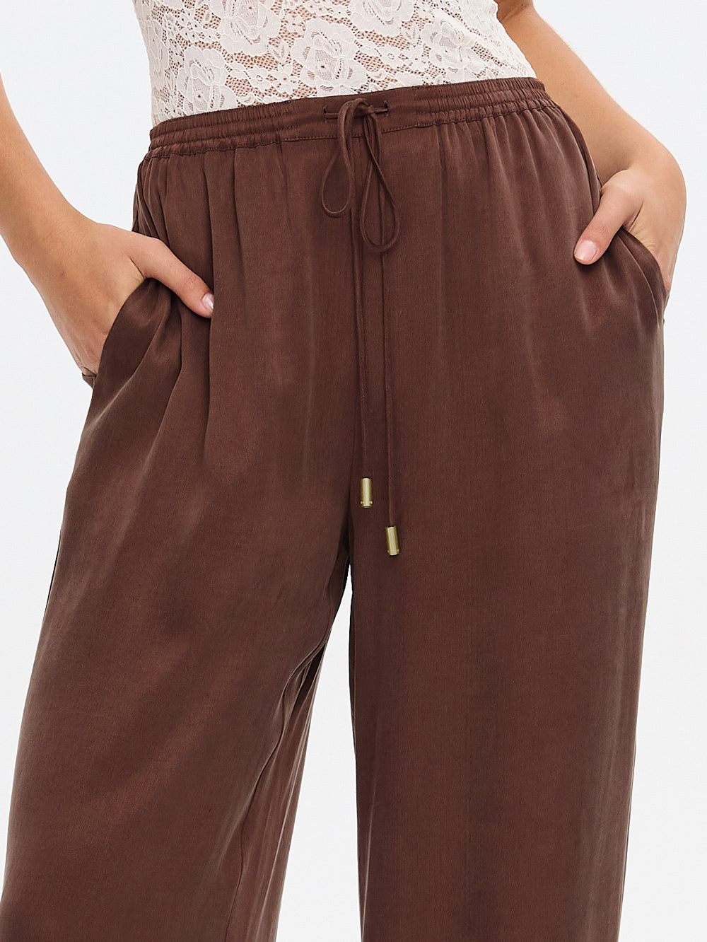 Jaxon Balloon Pant Chocolate