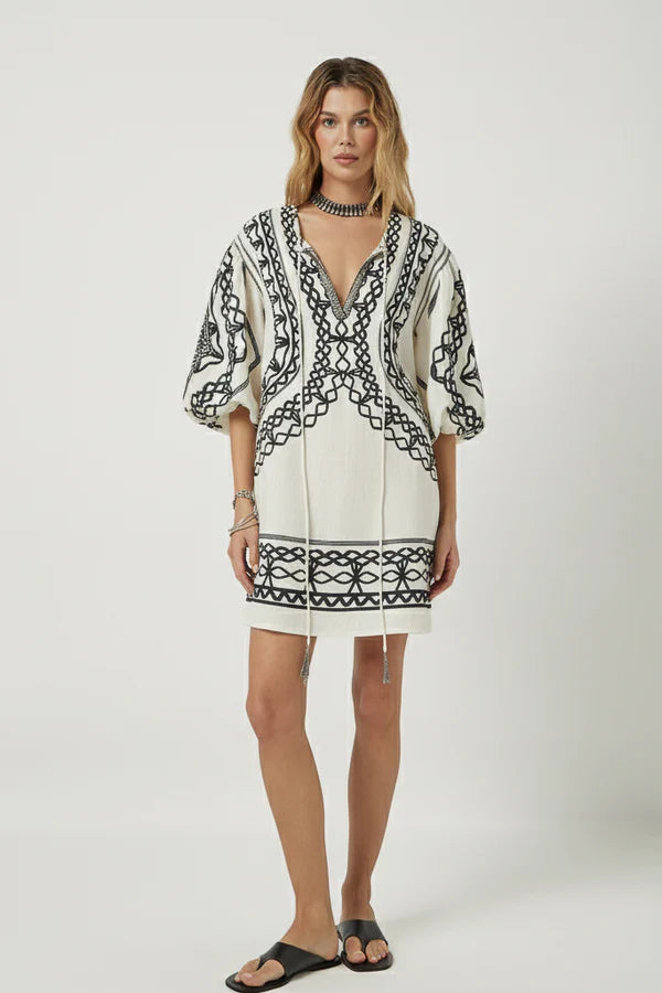 Portofina Dress - Vanilla