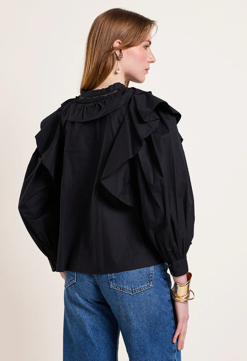 Rena Top - Onyx Black