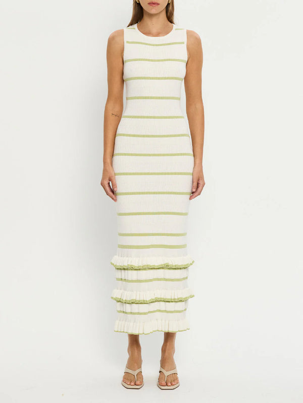 Rafaella Maxi Dress Matcha Cream - Kivari