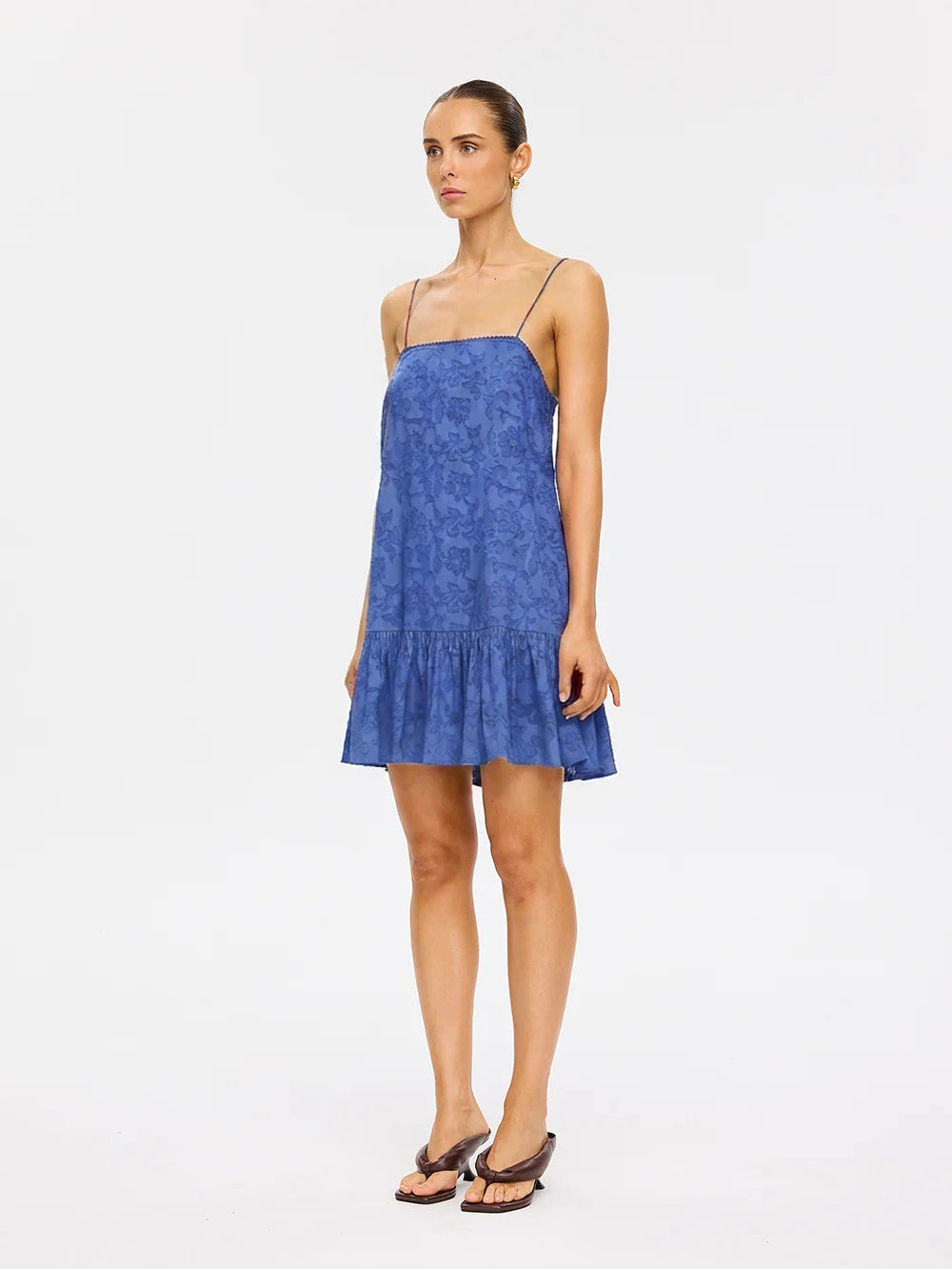 Ottavia Mini Dress Cobalt
