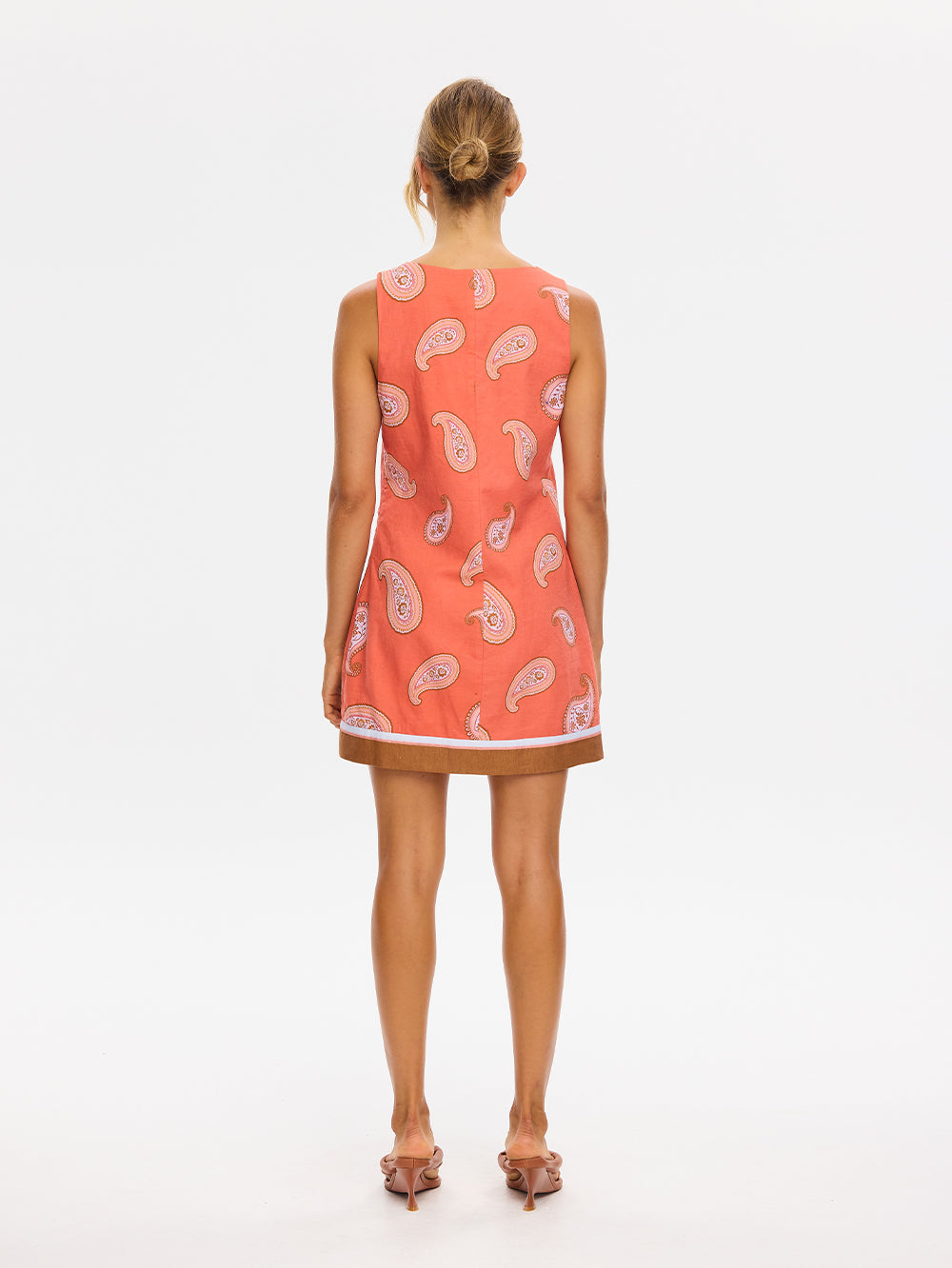 Ezra Mini Dress Coral