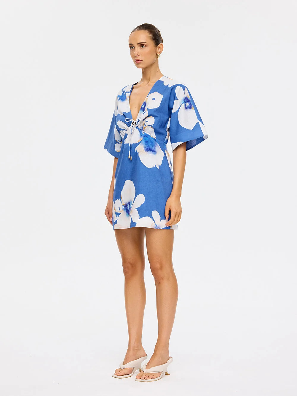 Rowena Mini Dress Blue