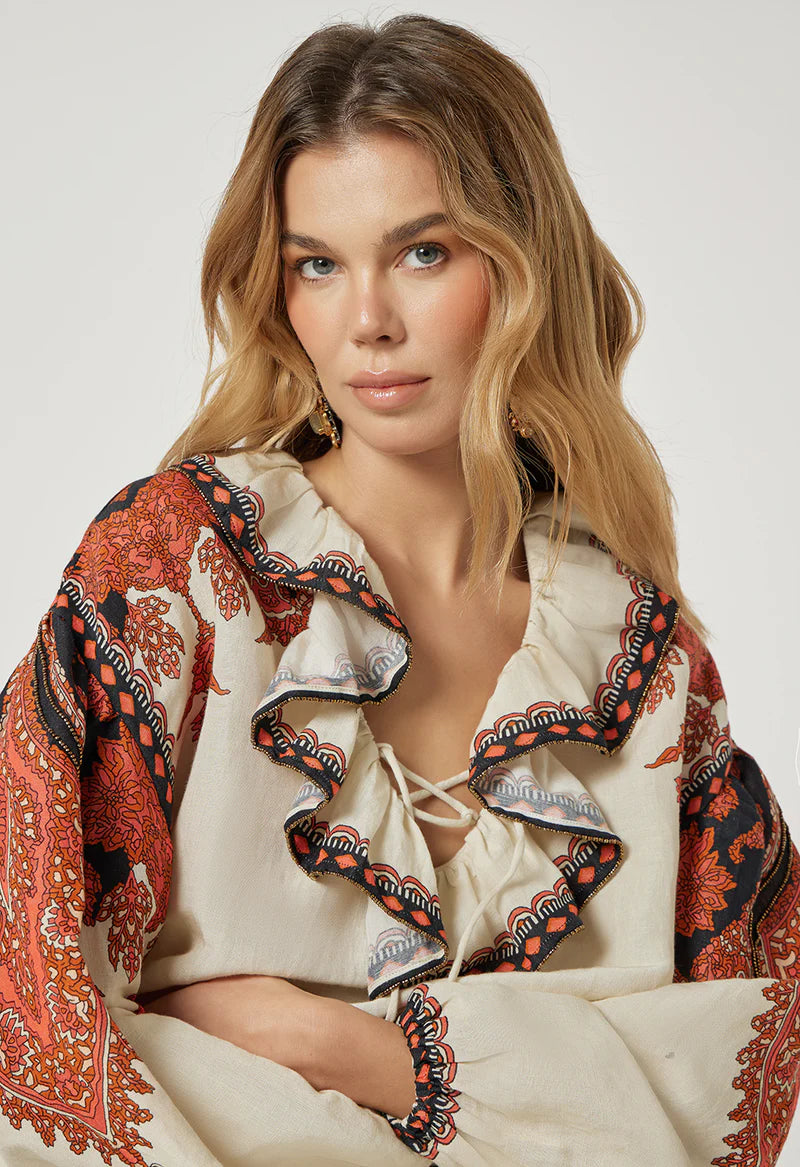 Sabrina Top - Burnt Orange