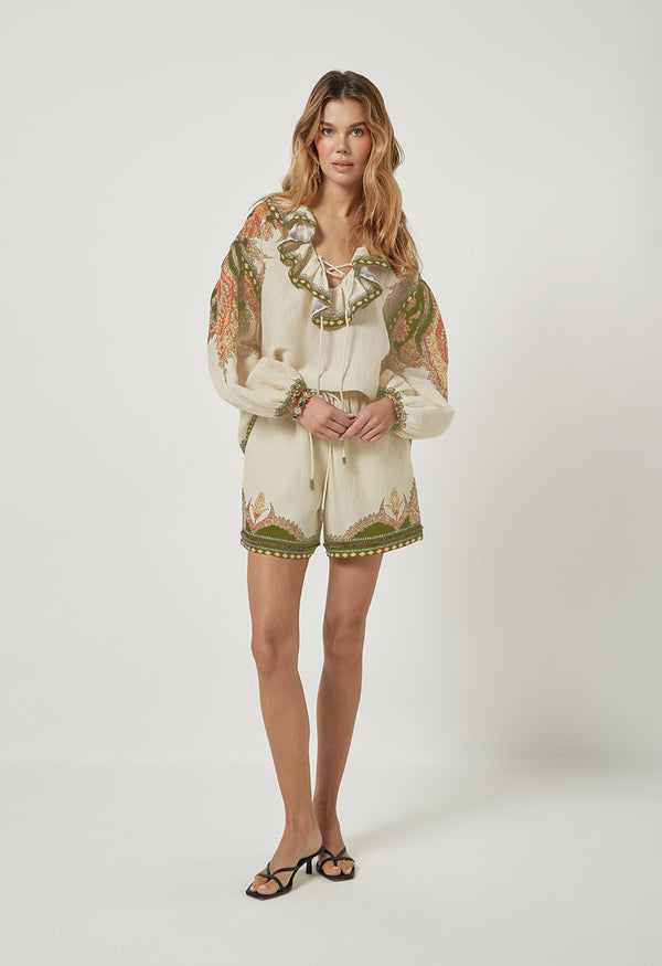 Pam Shorts - Olive Green