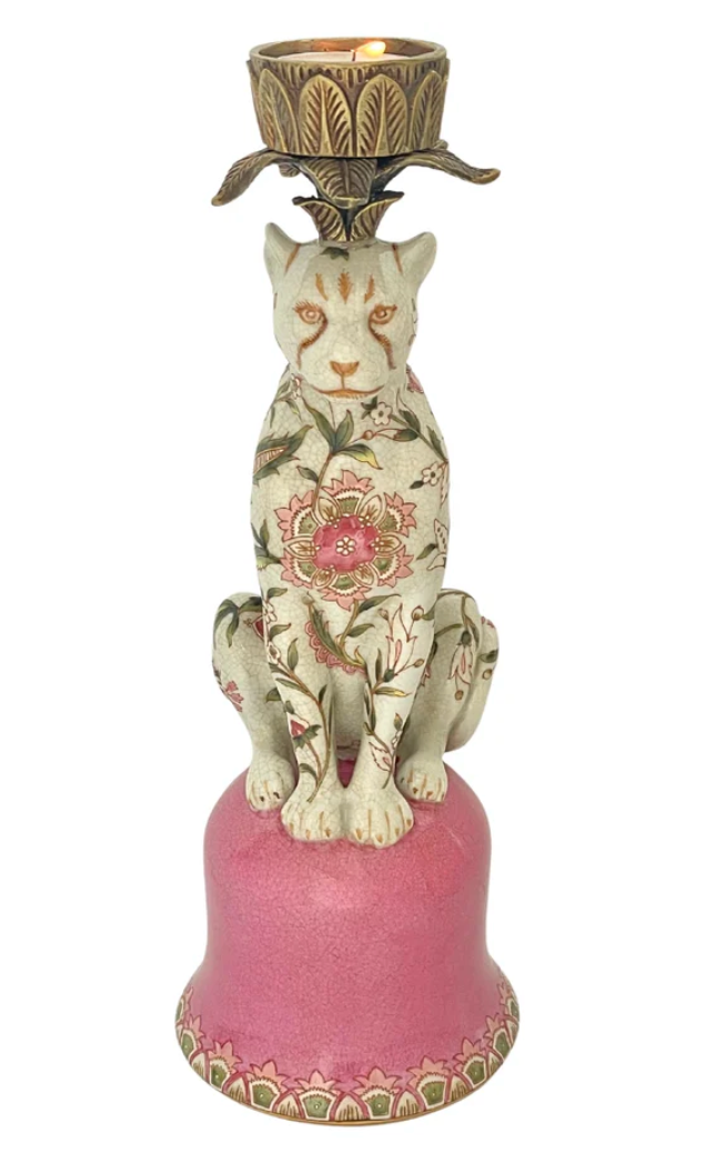 Jungla Candle Holder Leopardo - Creatively Active Minds