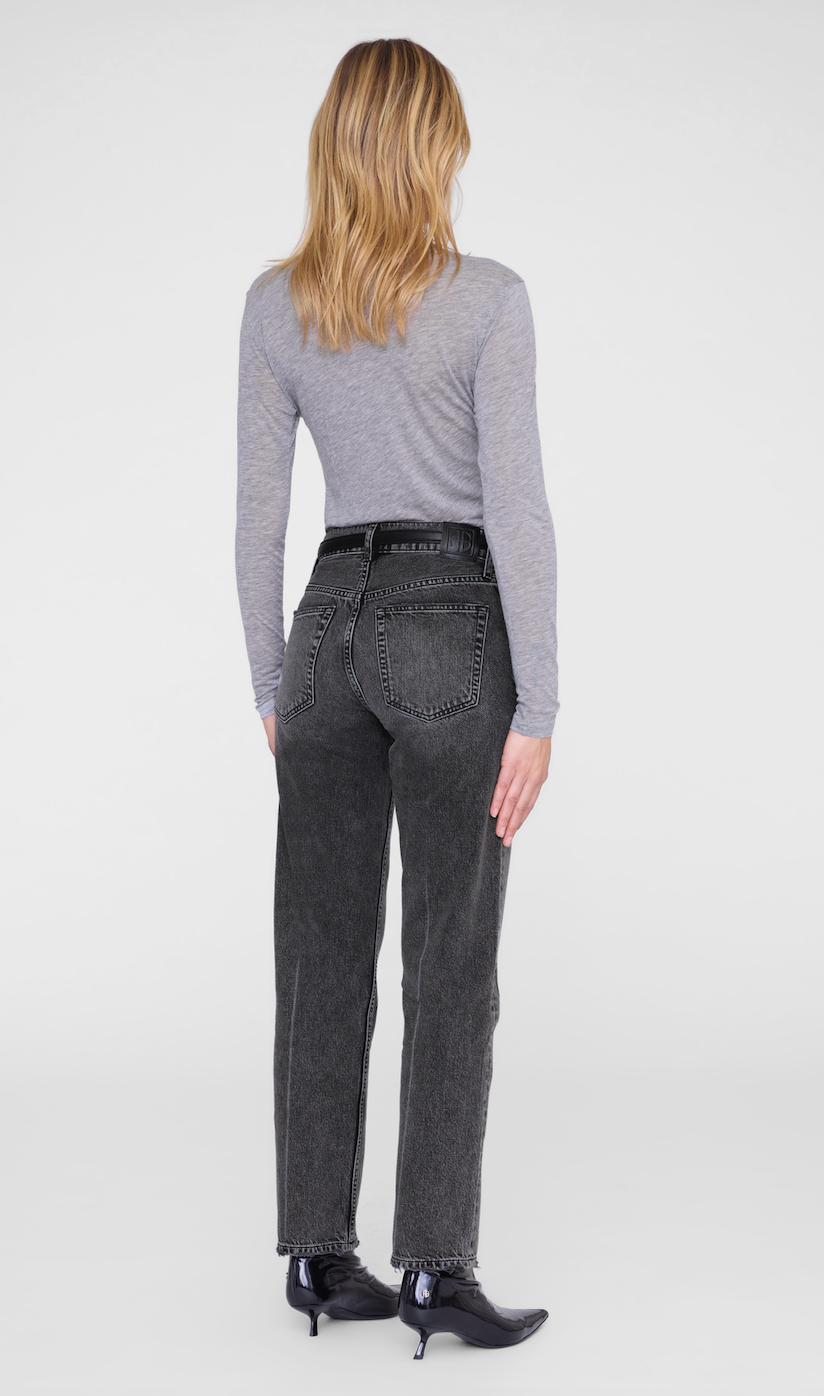 Sylvie Long Sleeve Tee - Grey