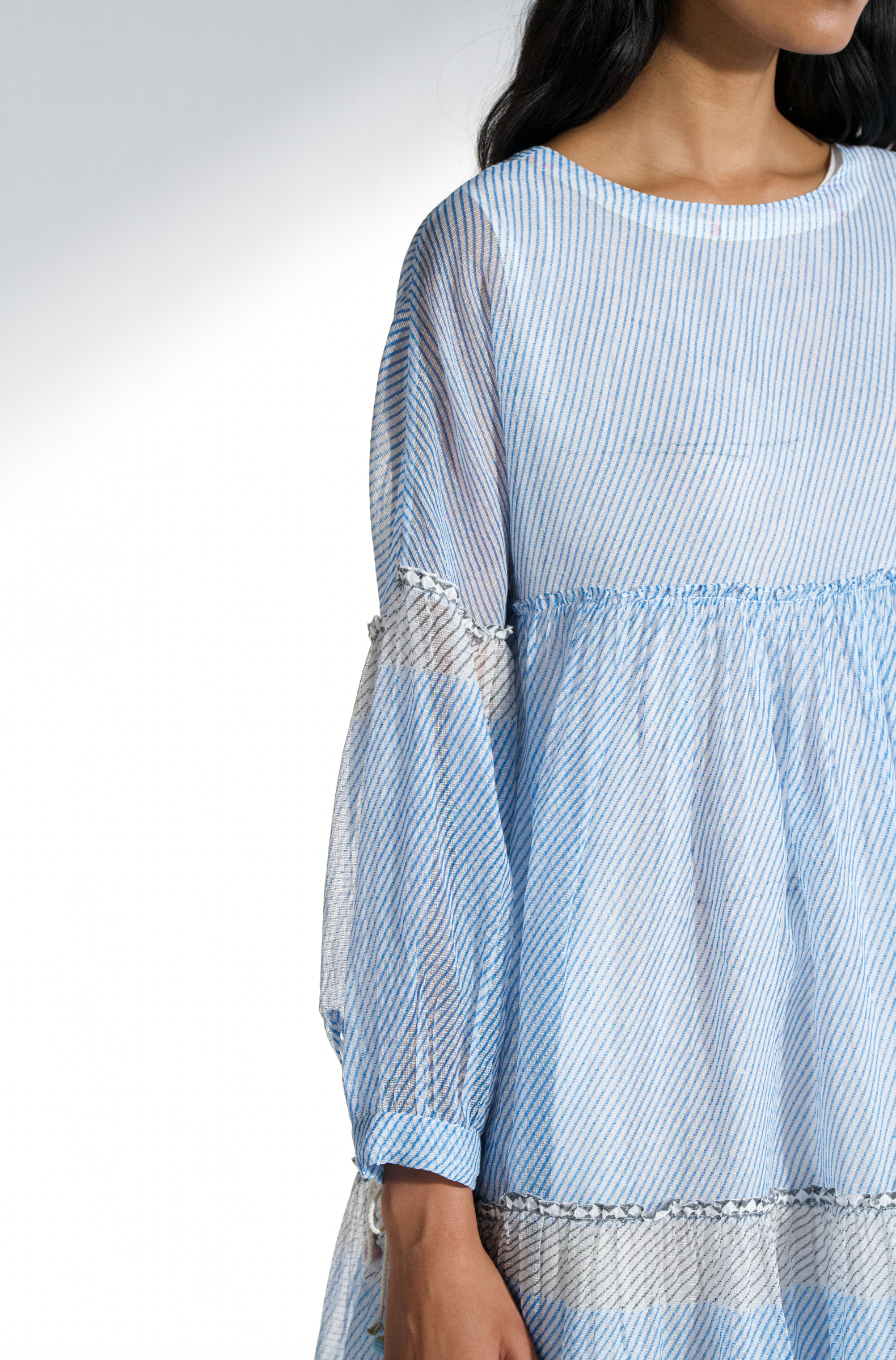 Pine Dress - Steel Blue