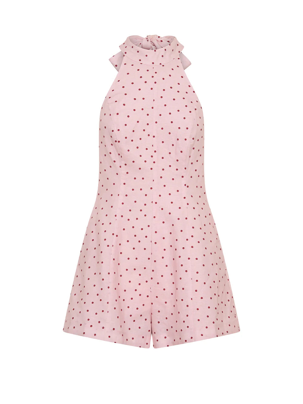 Sia Halter Playsuit Pink