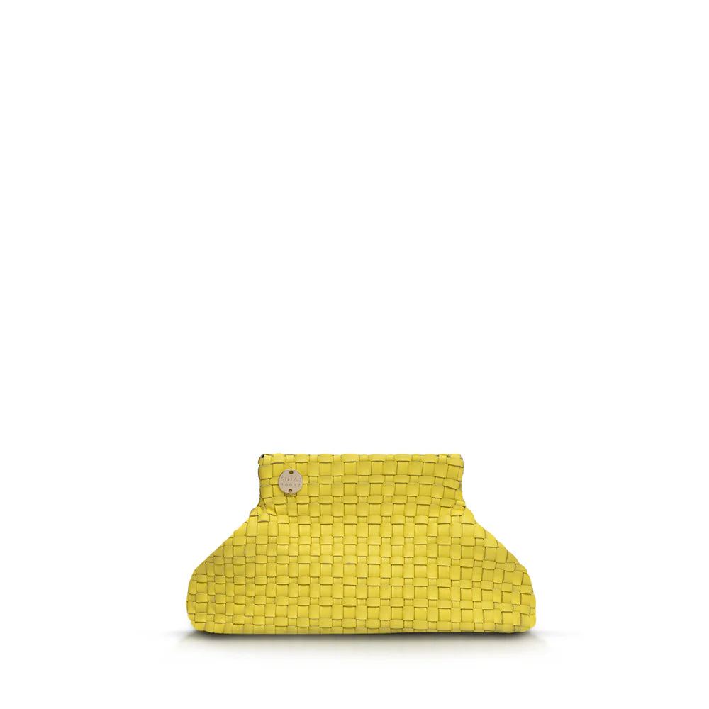 Lilis Small Leather Clutch
