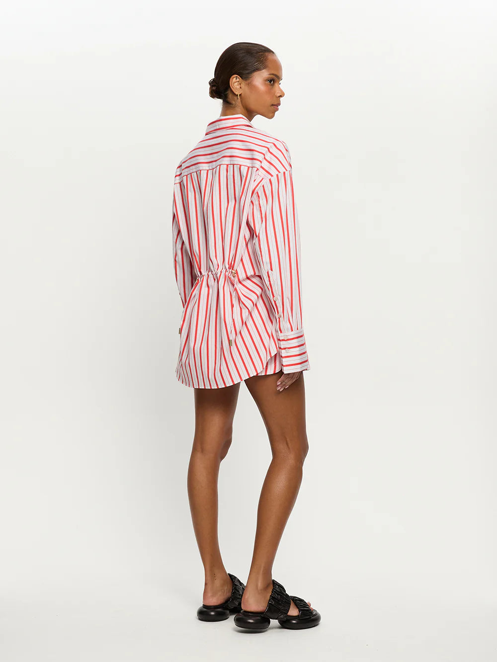 Maddie Shirt Red Stripe