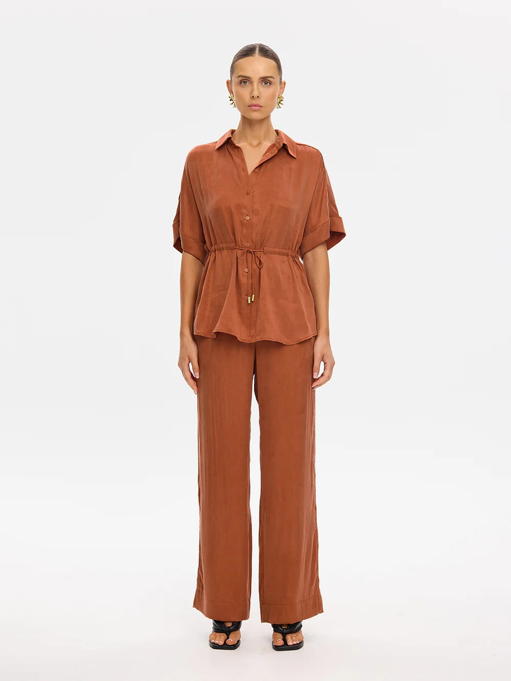 Juna Shirt Burnt Orange