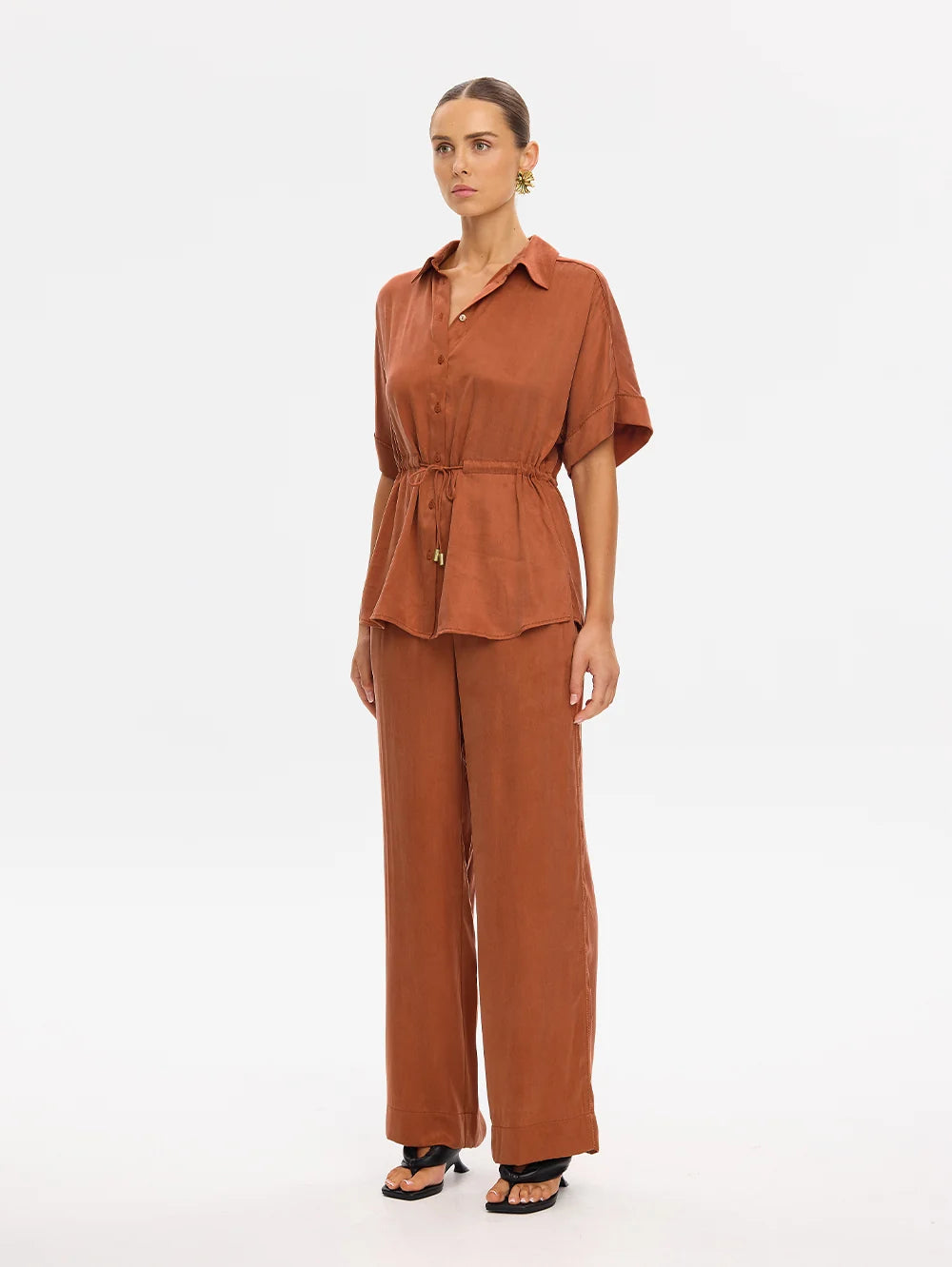 Juna Shirt Burnt Orange