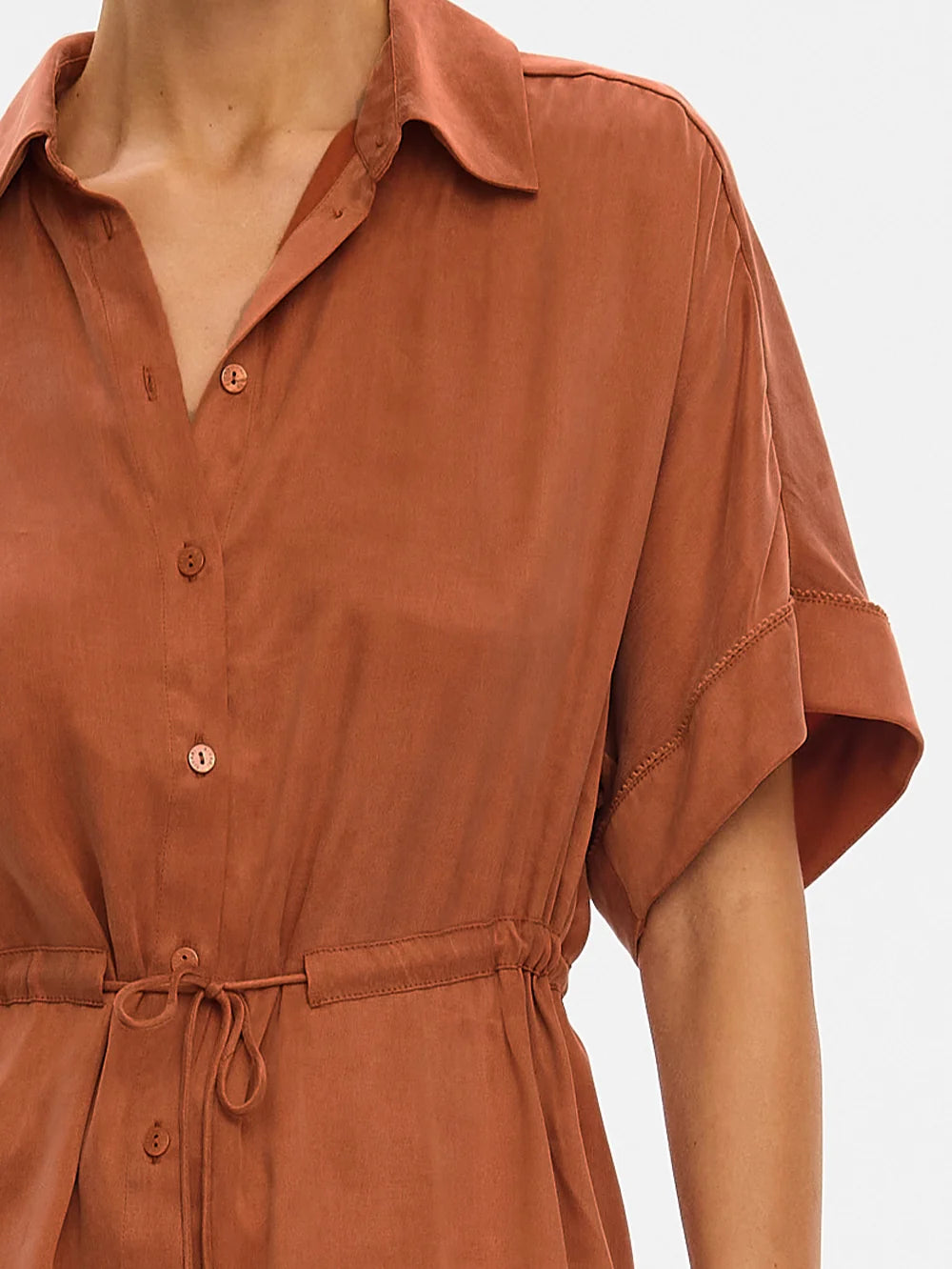 Juna Shirt Burnt Orange