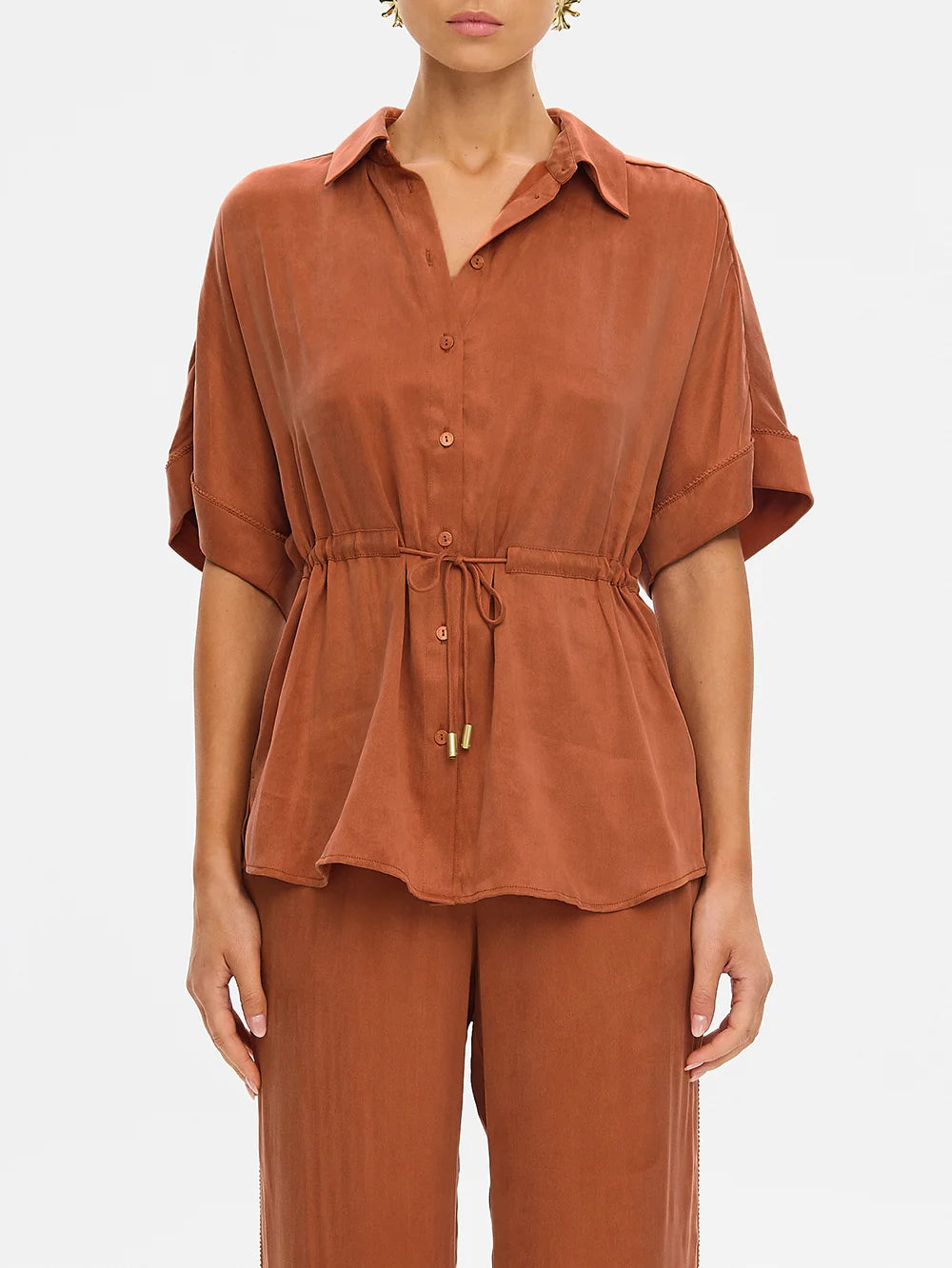 Juna Shirt Burnt Orange