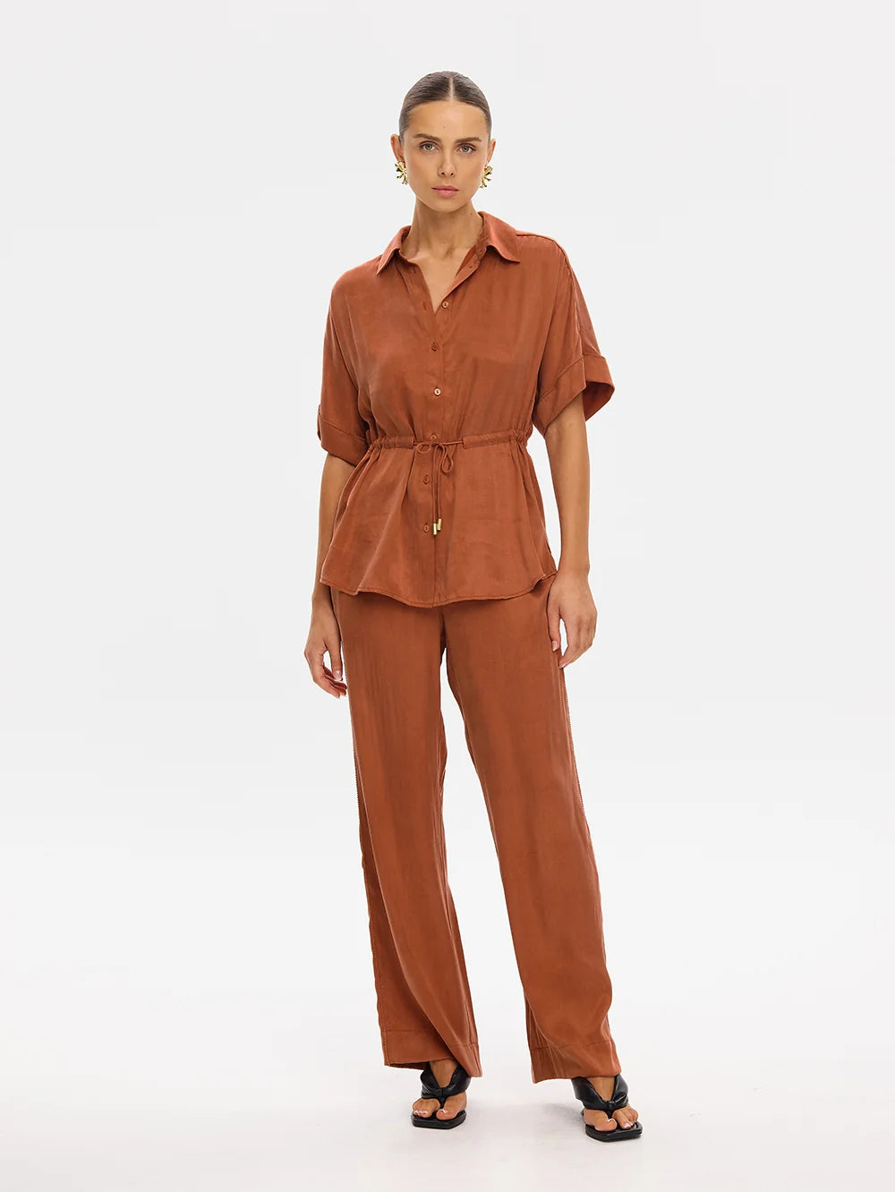 Juna Shirt Burnt Orange