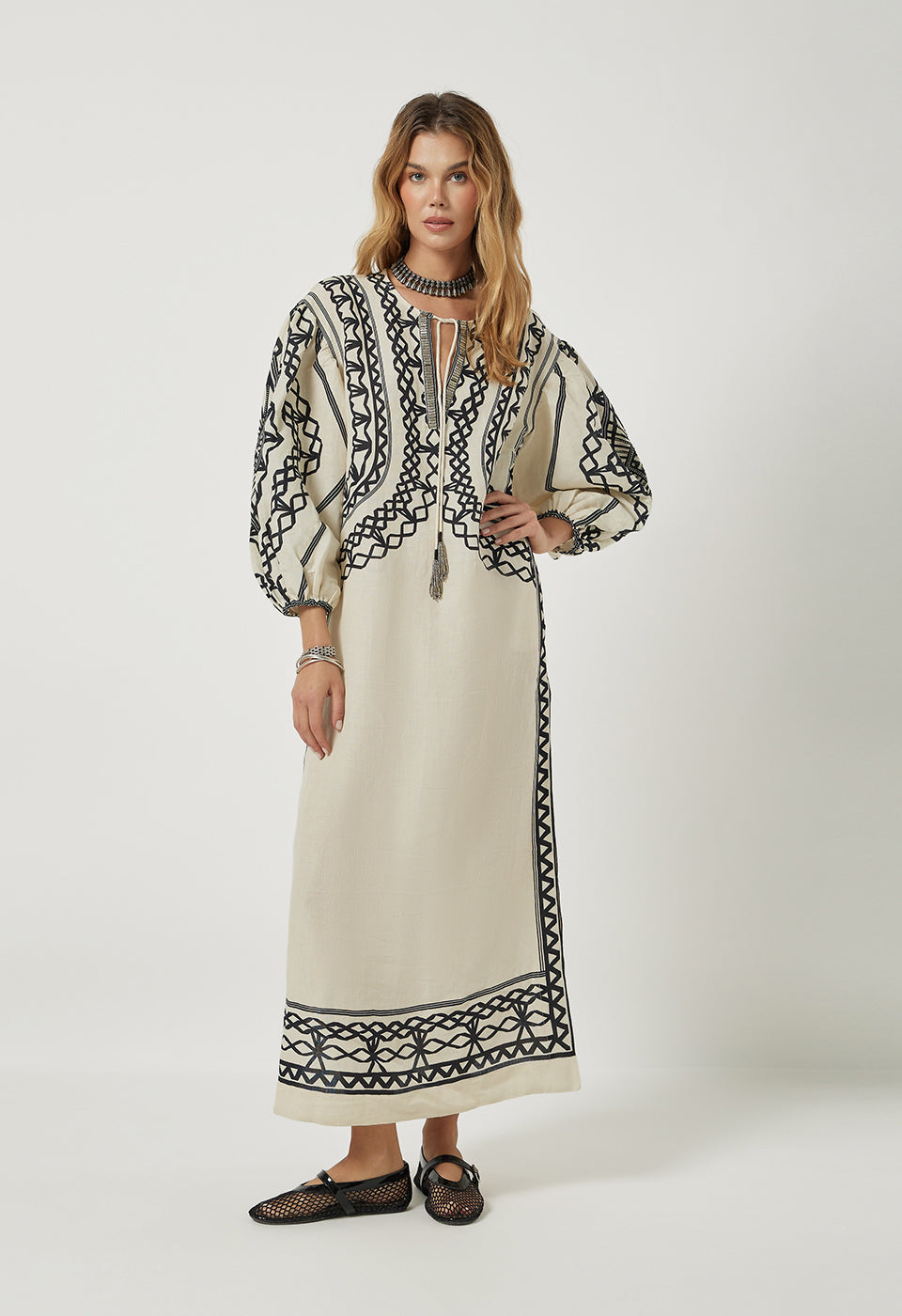 Tahara Kaftan - Vanilla